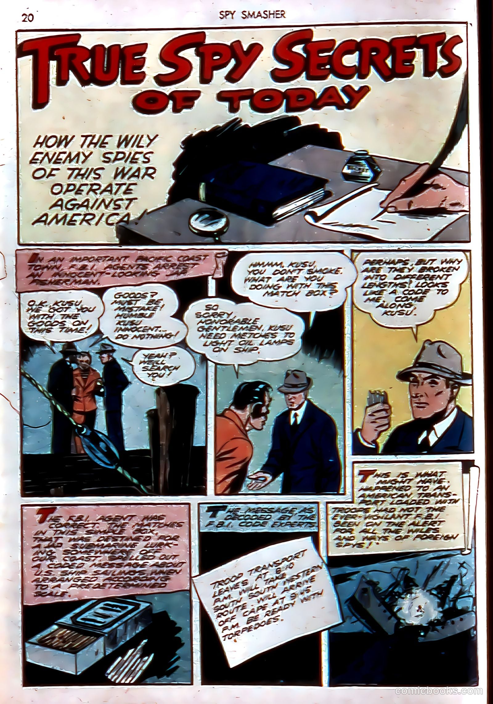 Spy Smasher #6 — page 20 of 68