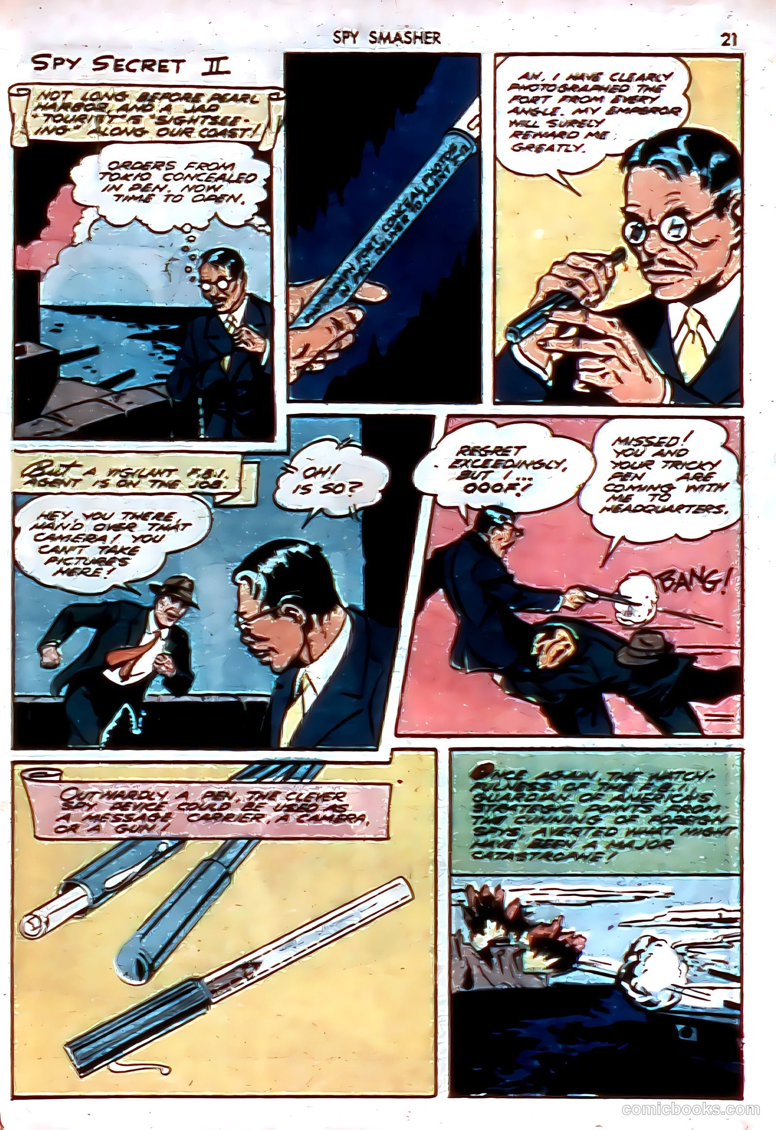 Spy Smasher #6 — page 21 of 68