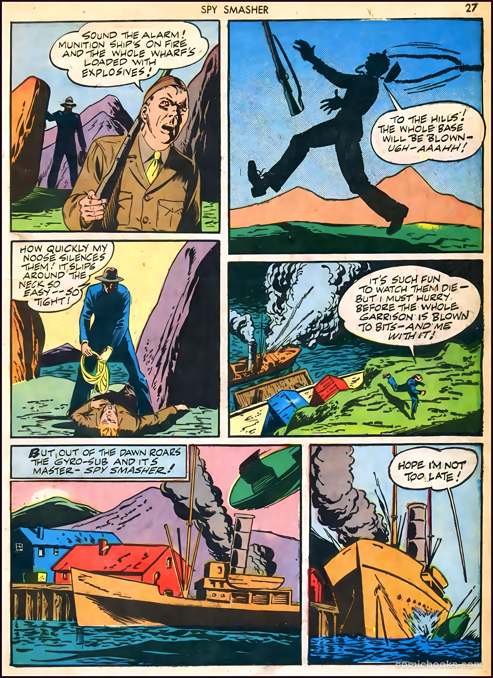 Spy Smasher #6 — page 27 of 68