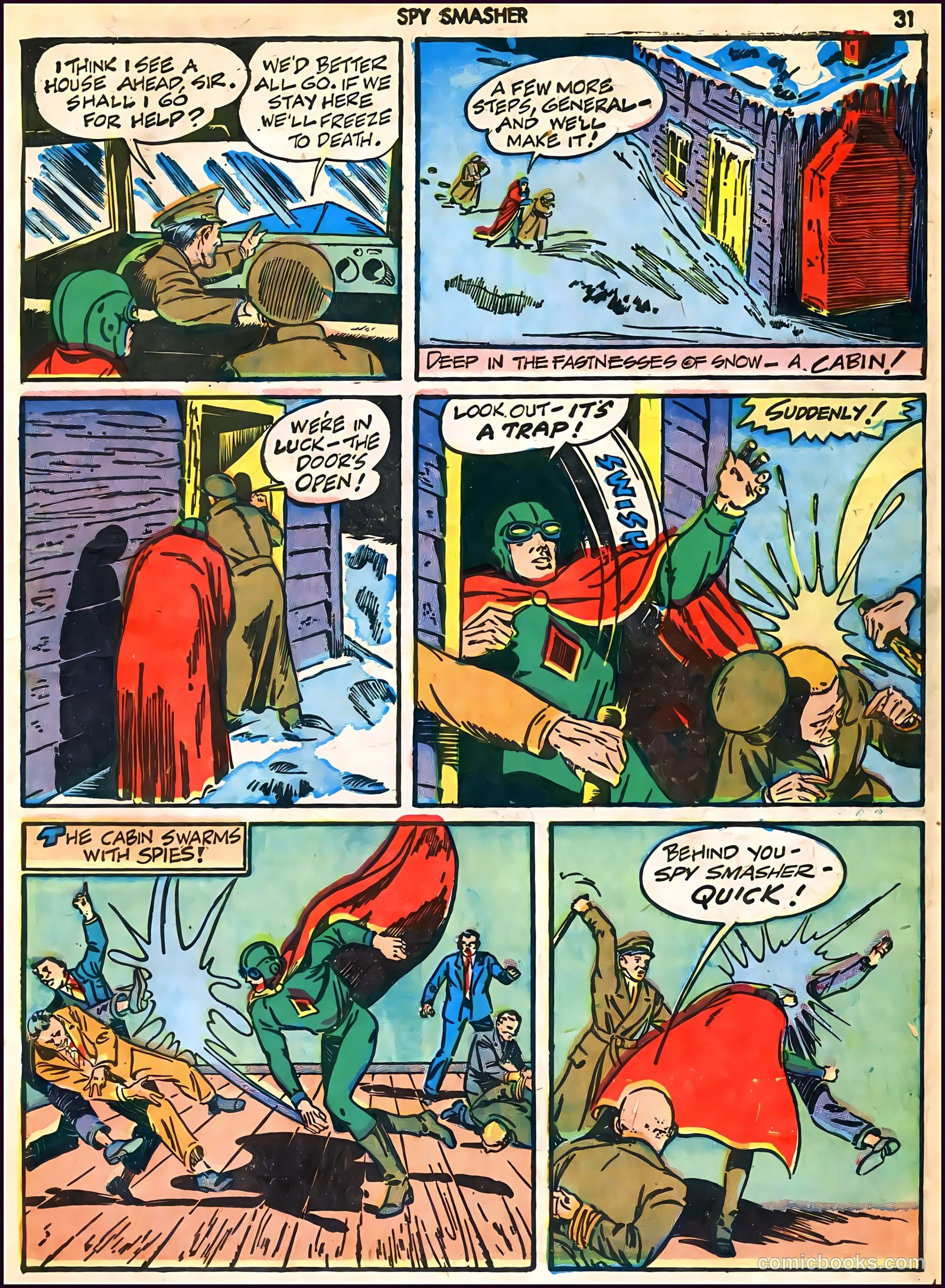 Spy Smasher #6 — page 31 of 68