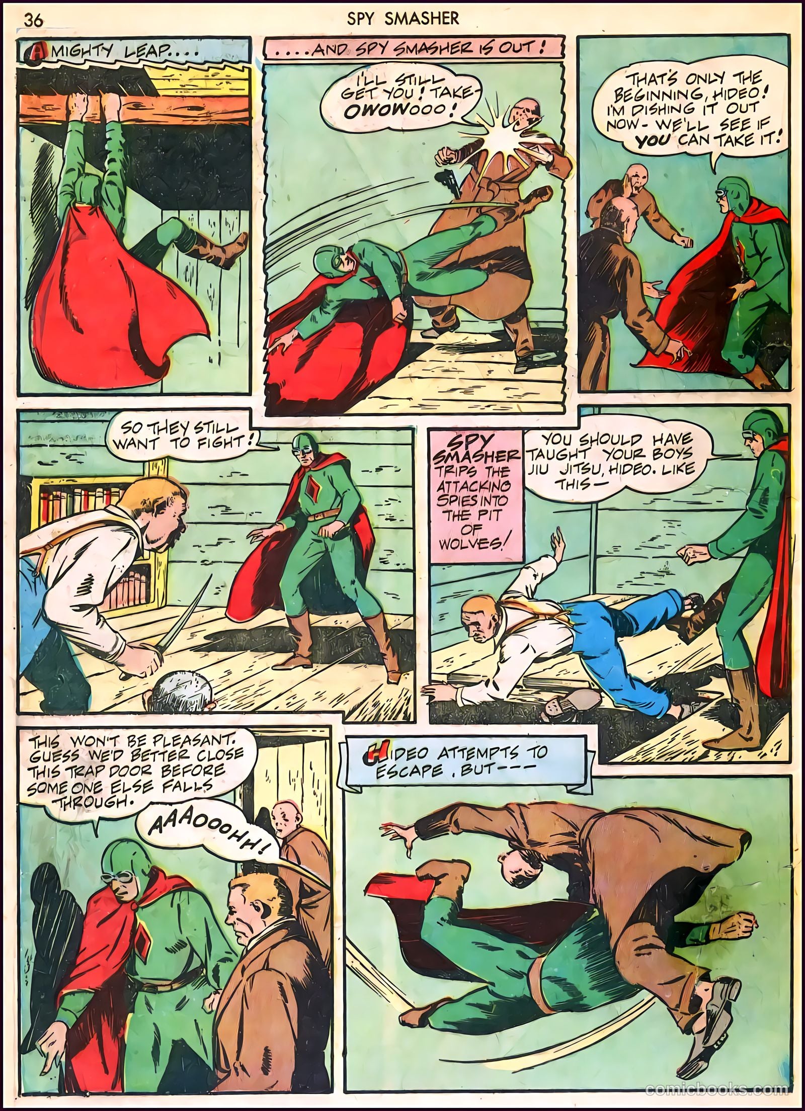 Spy Smasher #6 — page 36 of 68