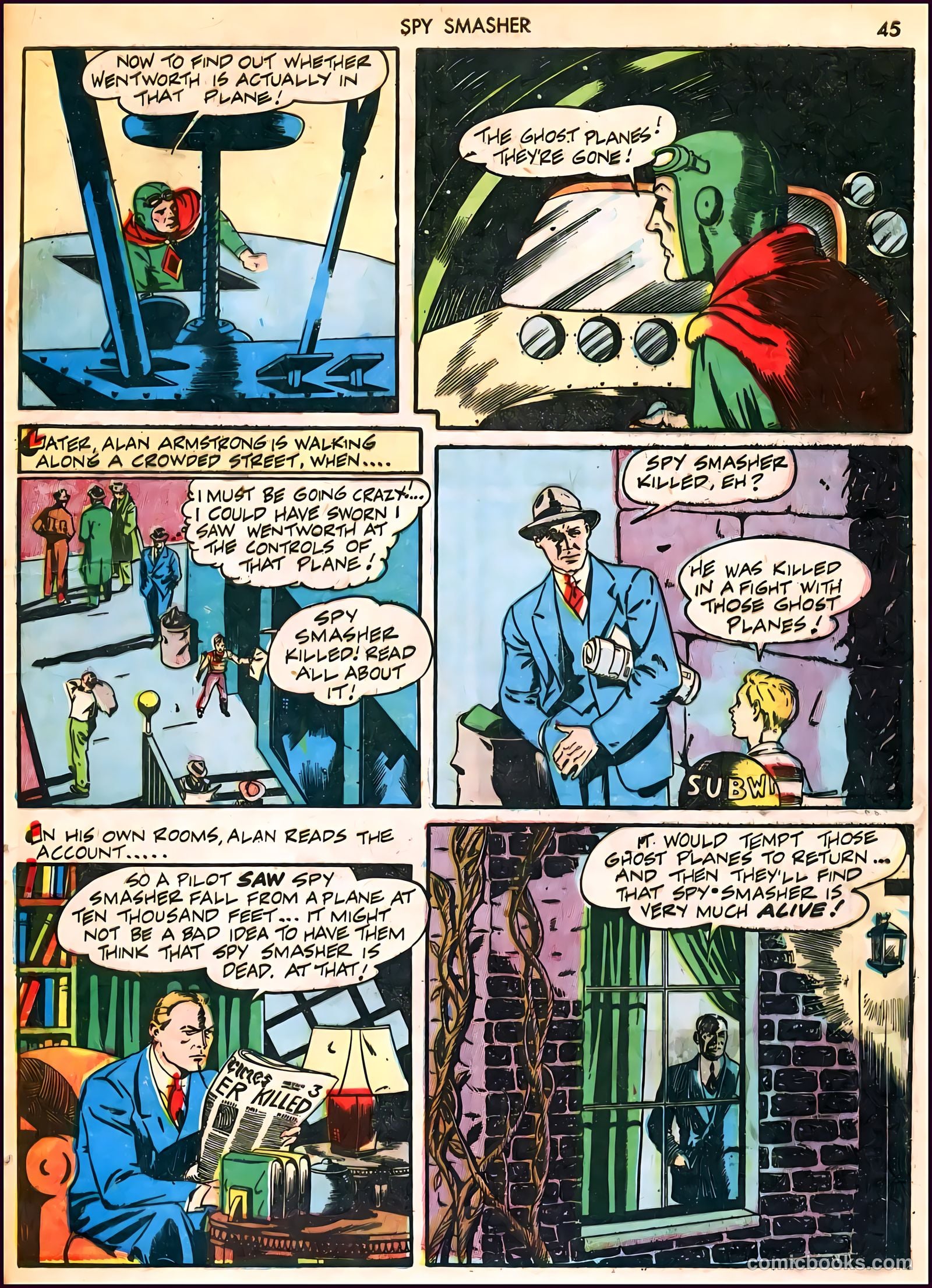 Spy Smasher #6 — page 45 of 68