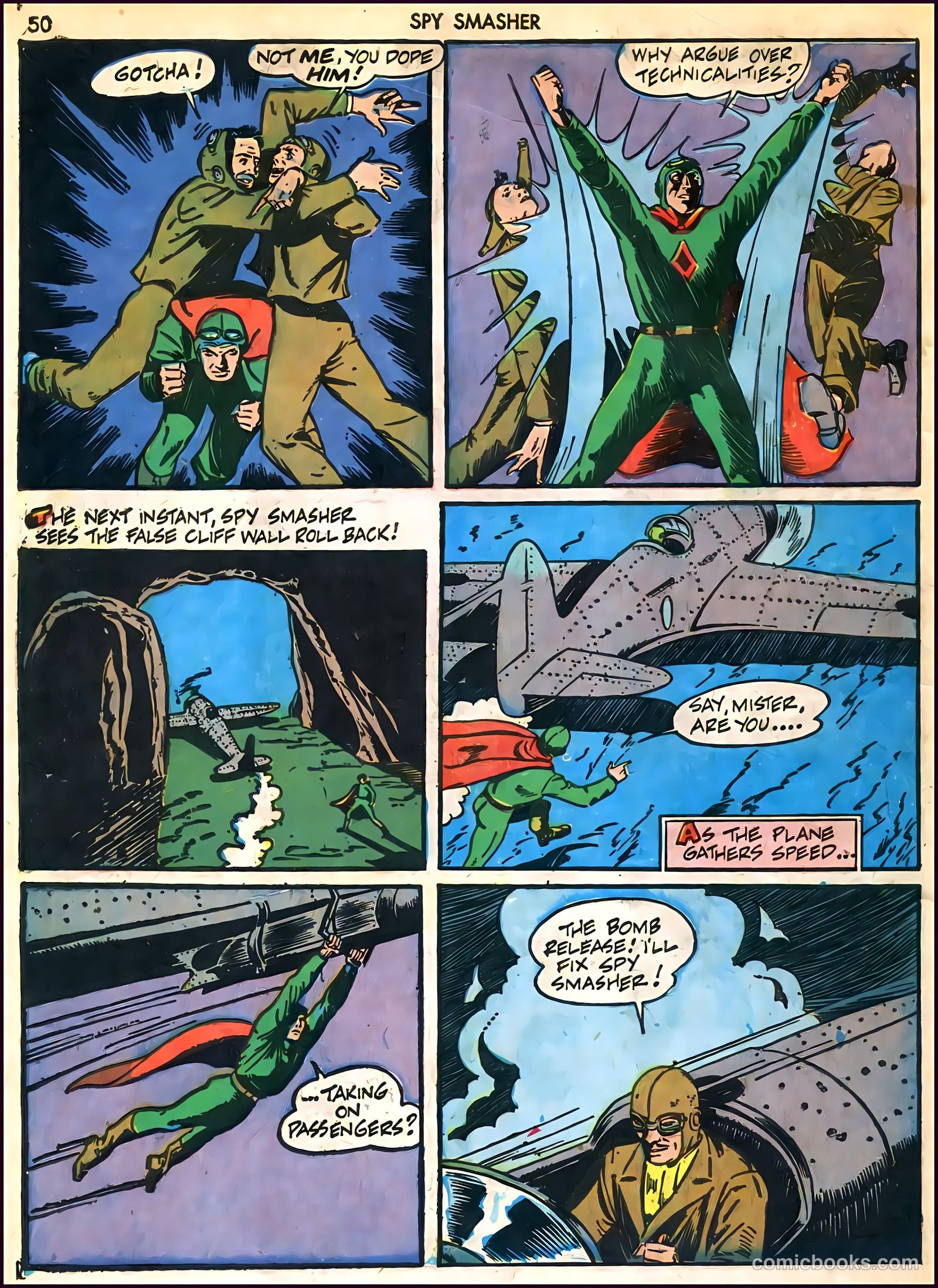 Spy Smasher #6 — page 50 of 68