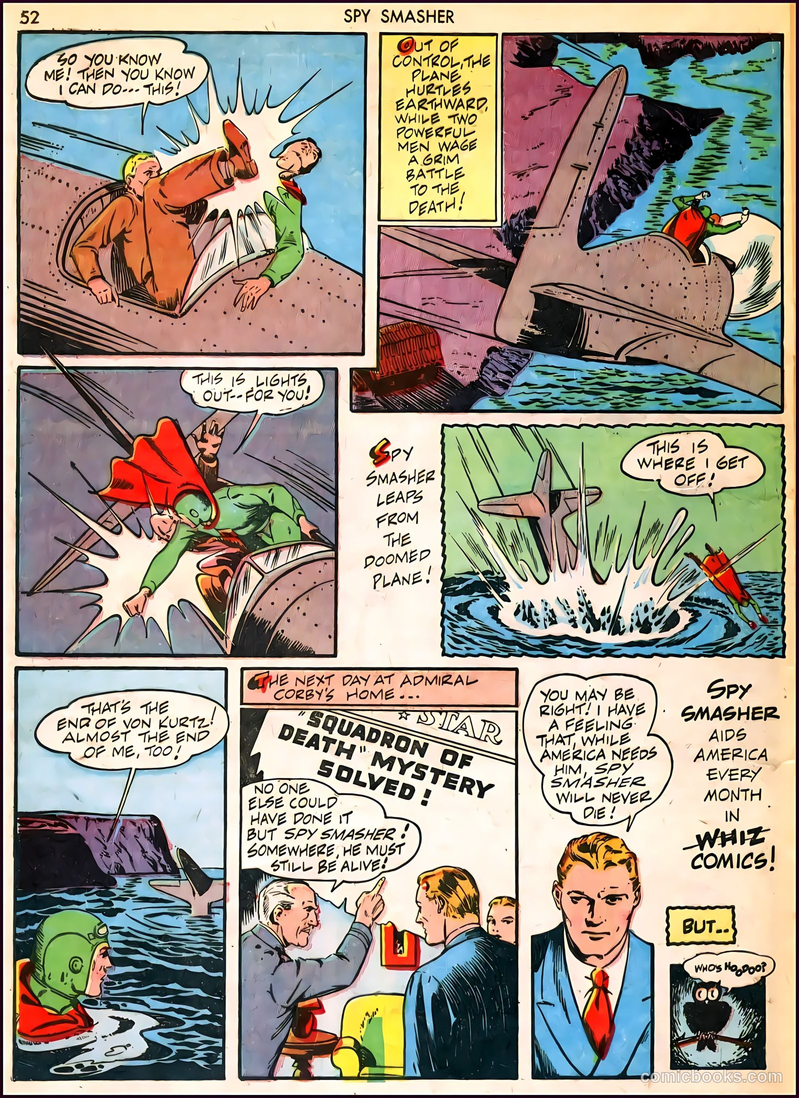 Spy Smasher #6 — page 52 of 68