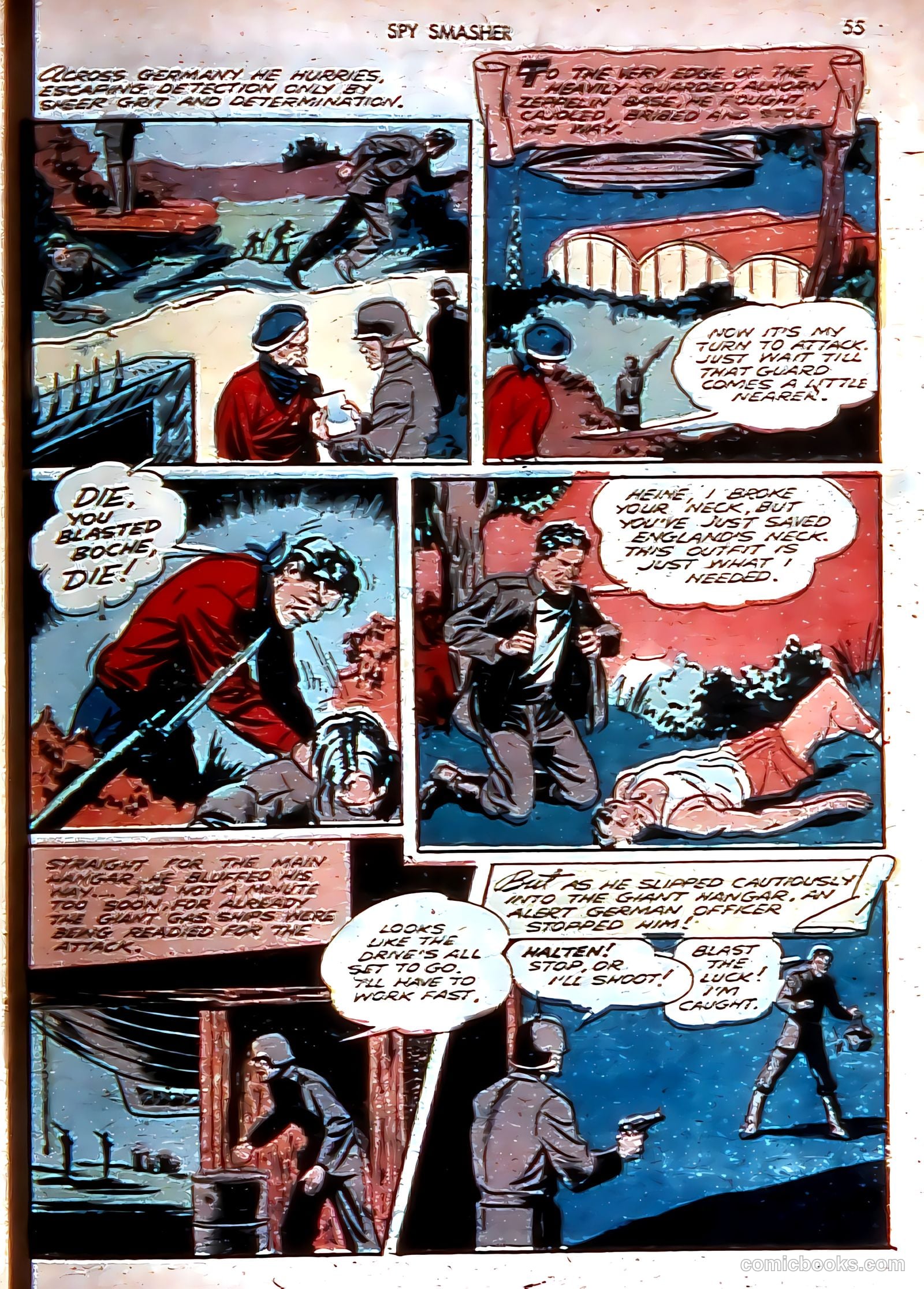 Spy Smasher #6 — page 55 of 68
