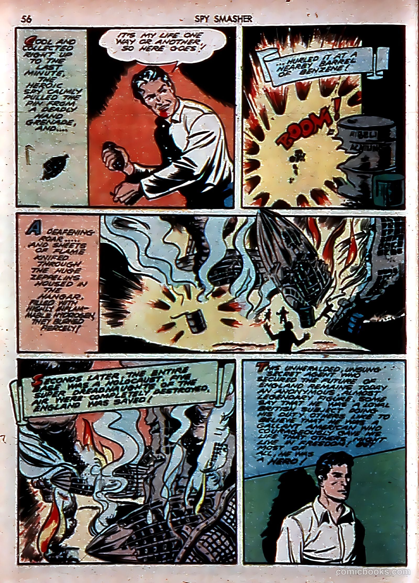 Spy Smasher #6 — page 56 of 68