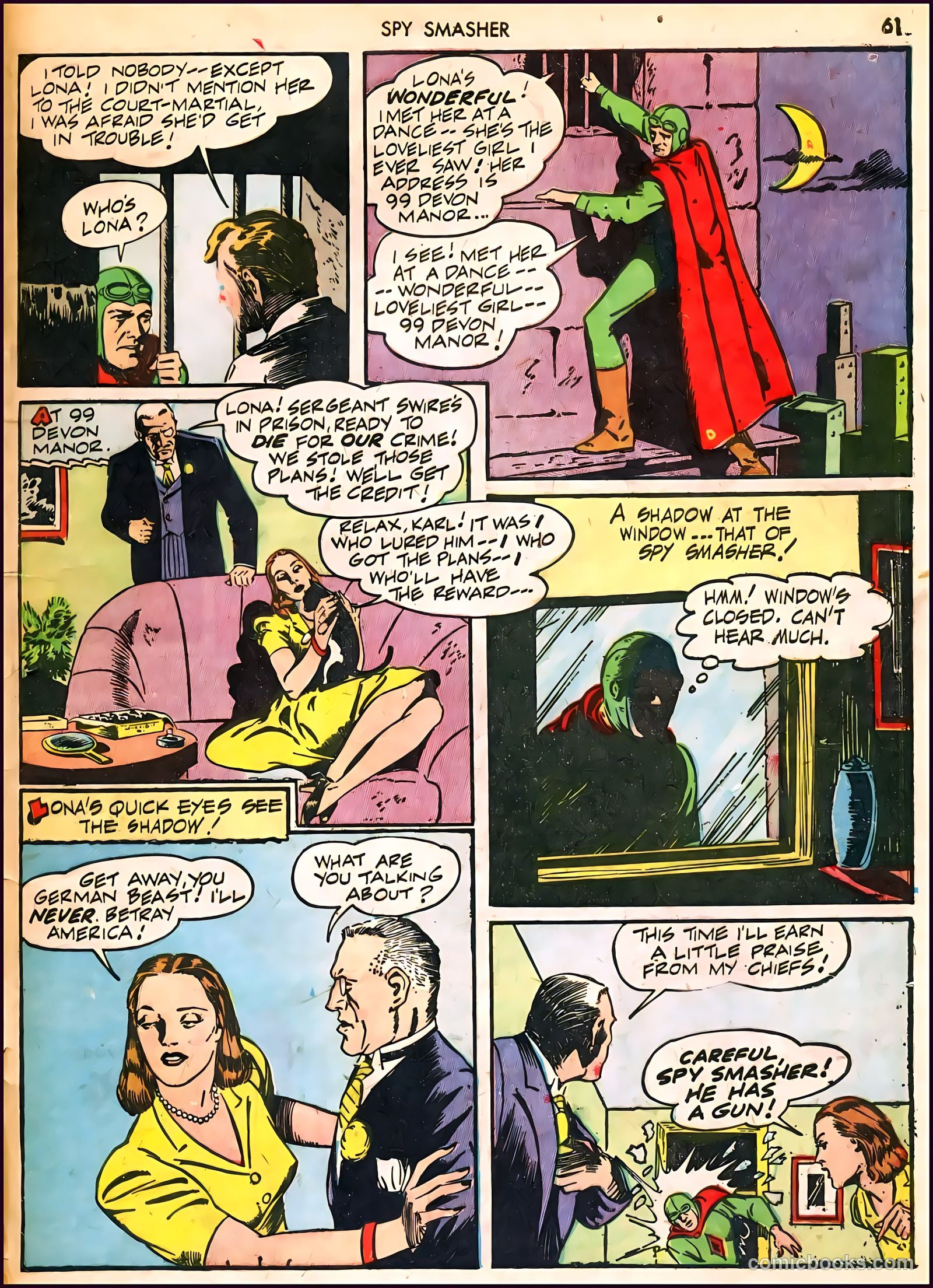 Spy Smasher #6 — page 61 of 68