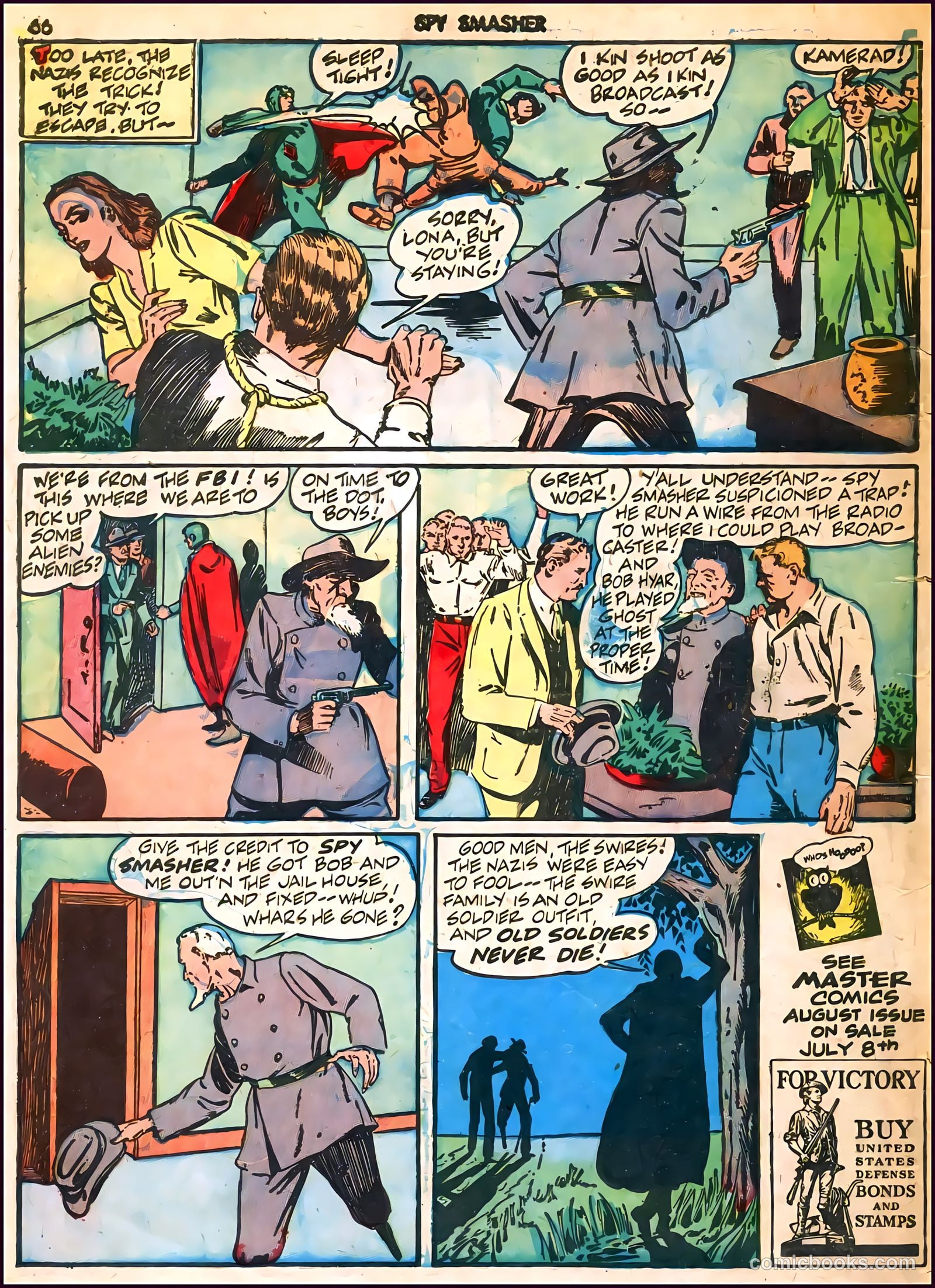 Spy Smasher #6 — page 66 of 68