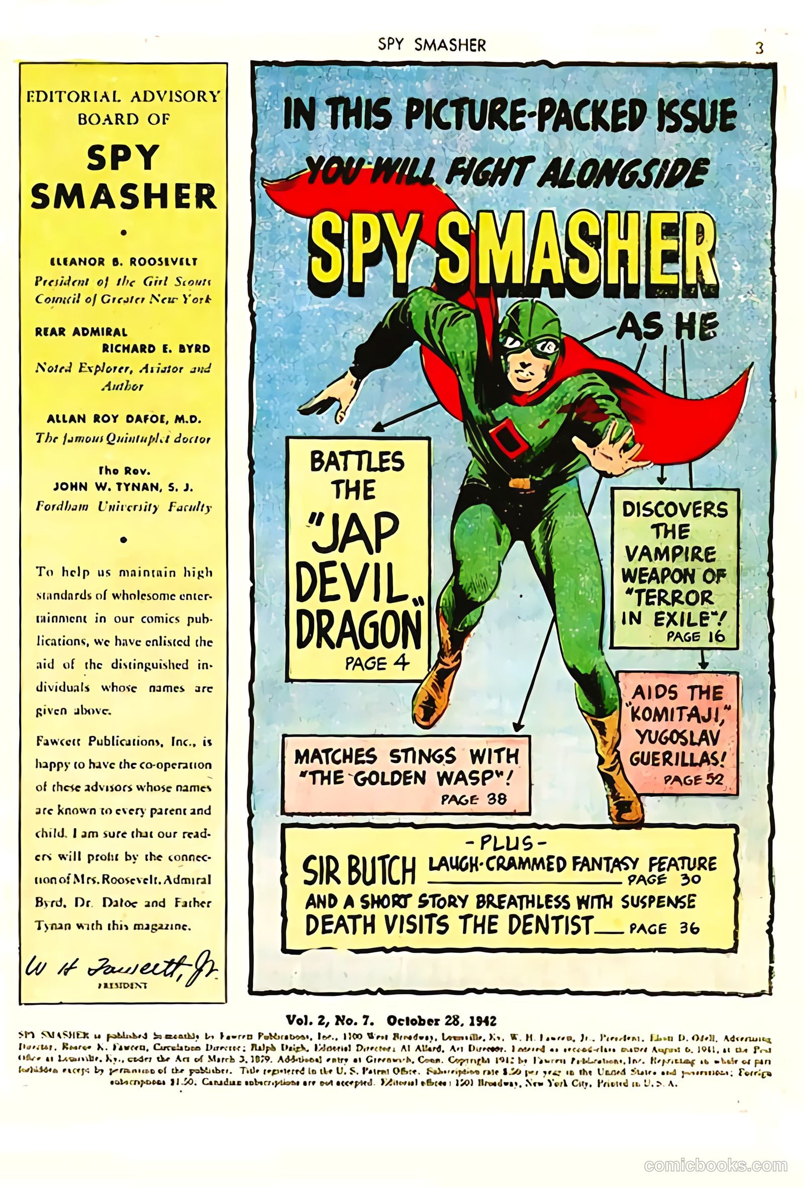 Spy Smasher #7 — page 3 of 69