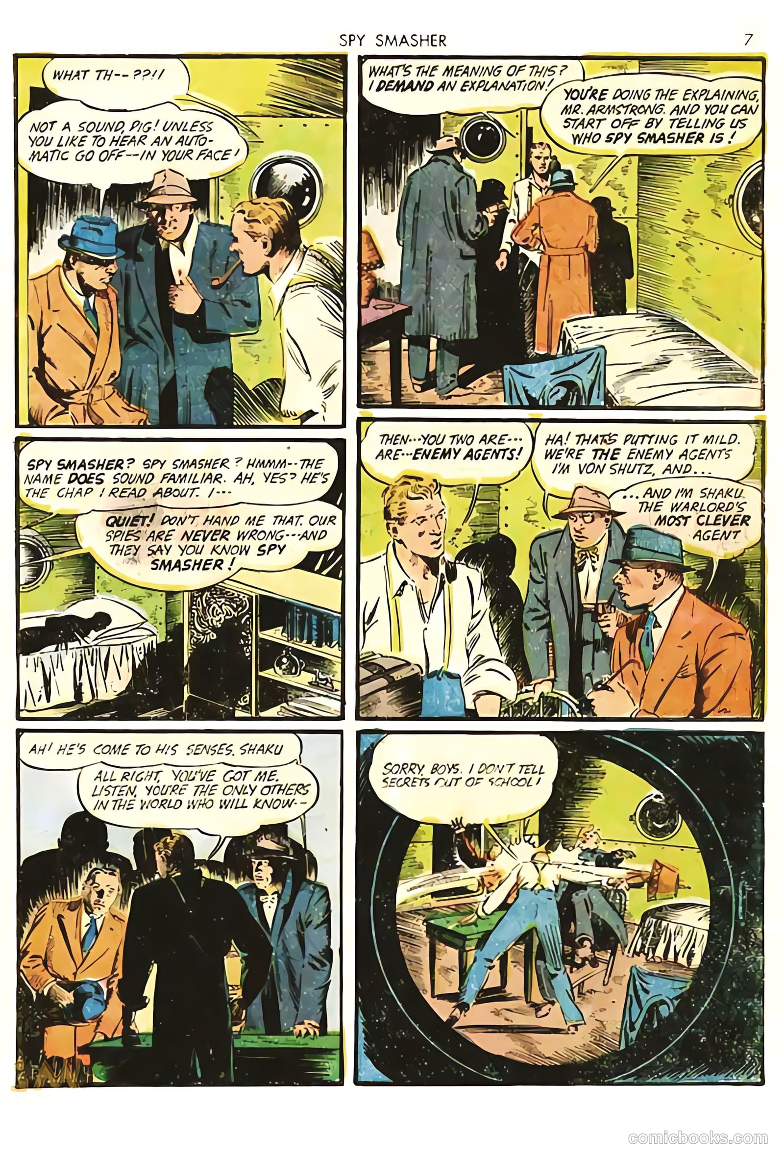 Spy Smasher #7 — page 7 of 69