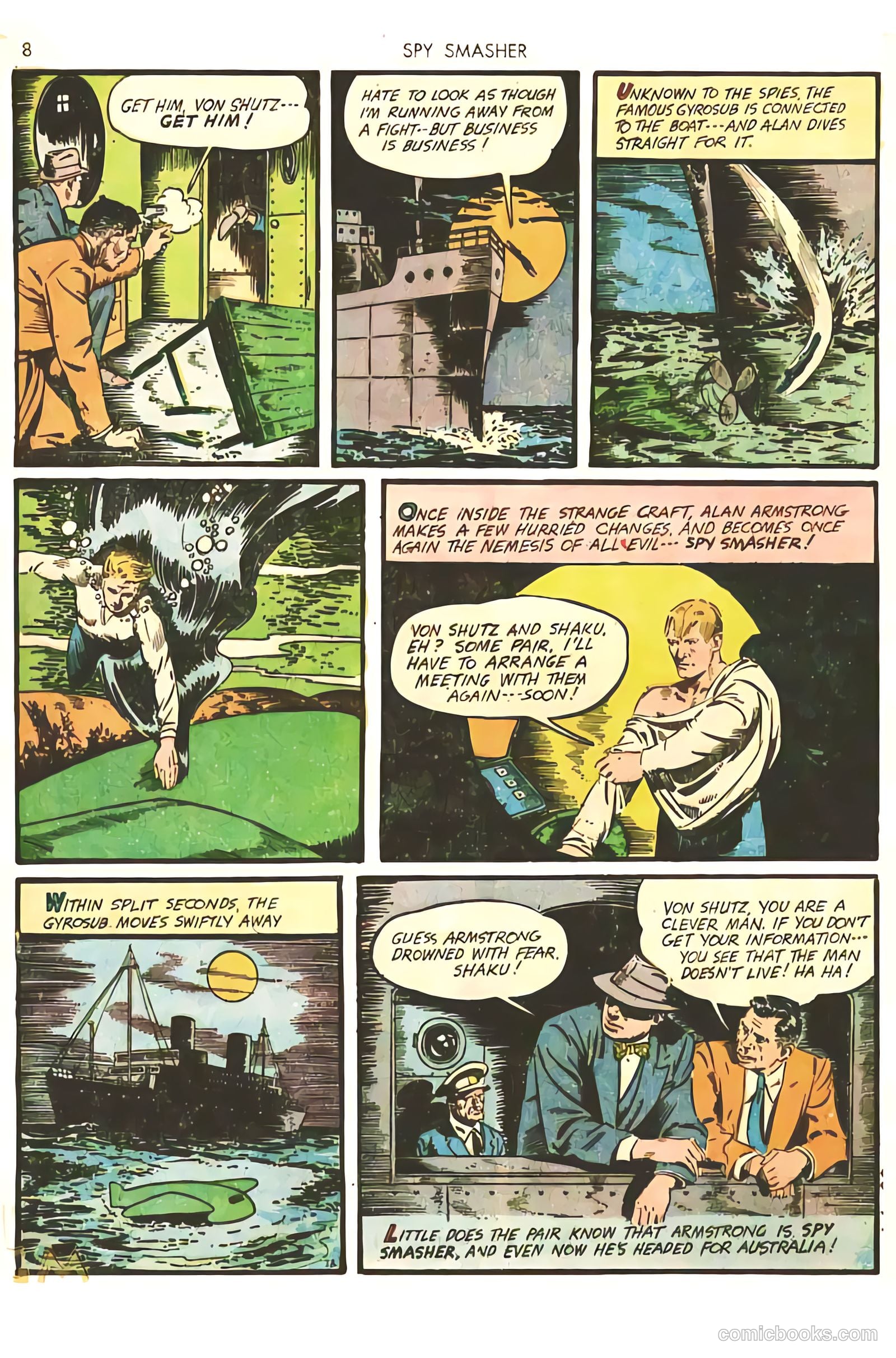 Spy Smasher #7 — page 8 of 69