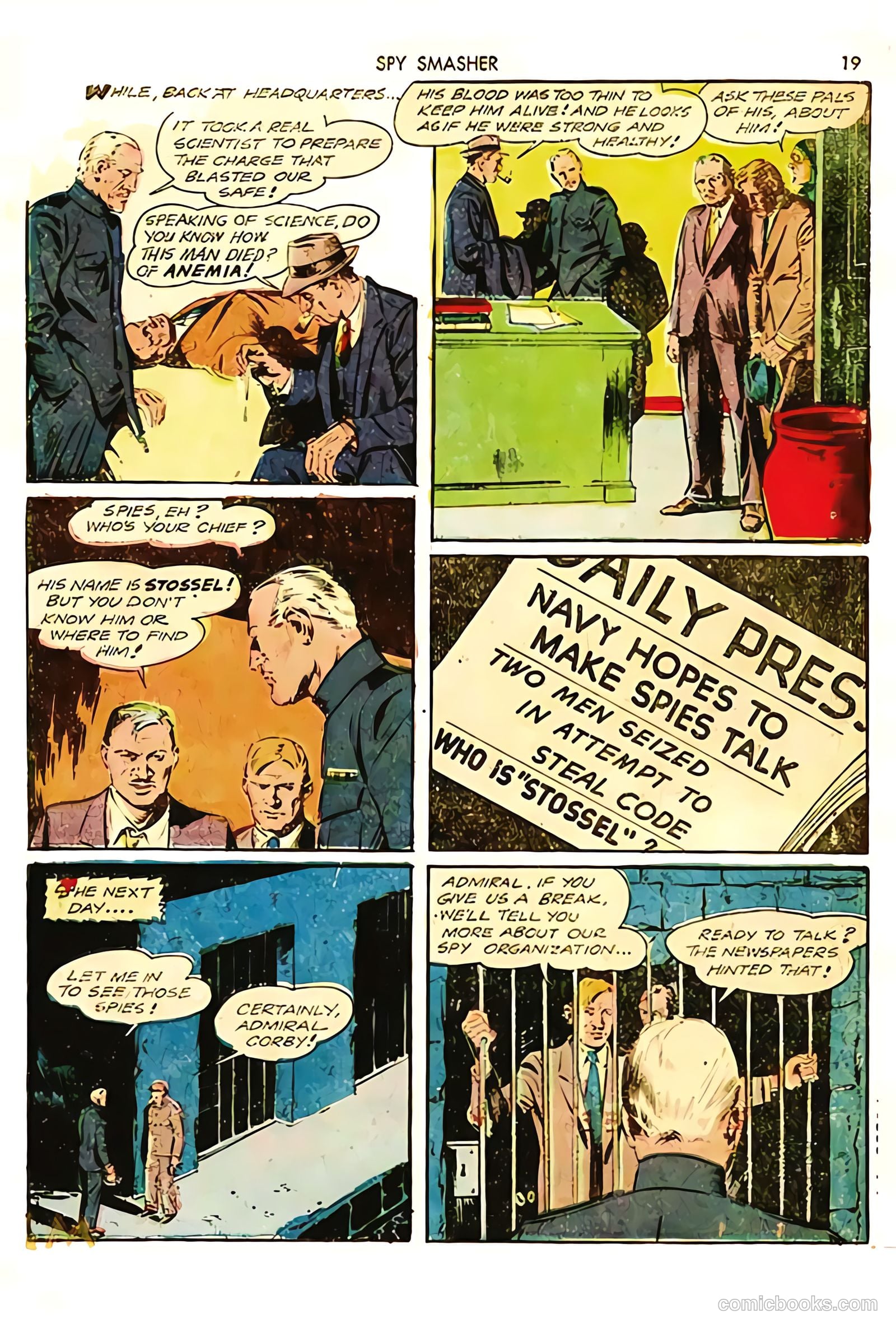 Spy Smasher #7 — page 19 of 69
