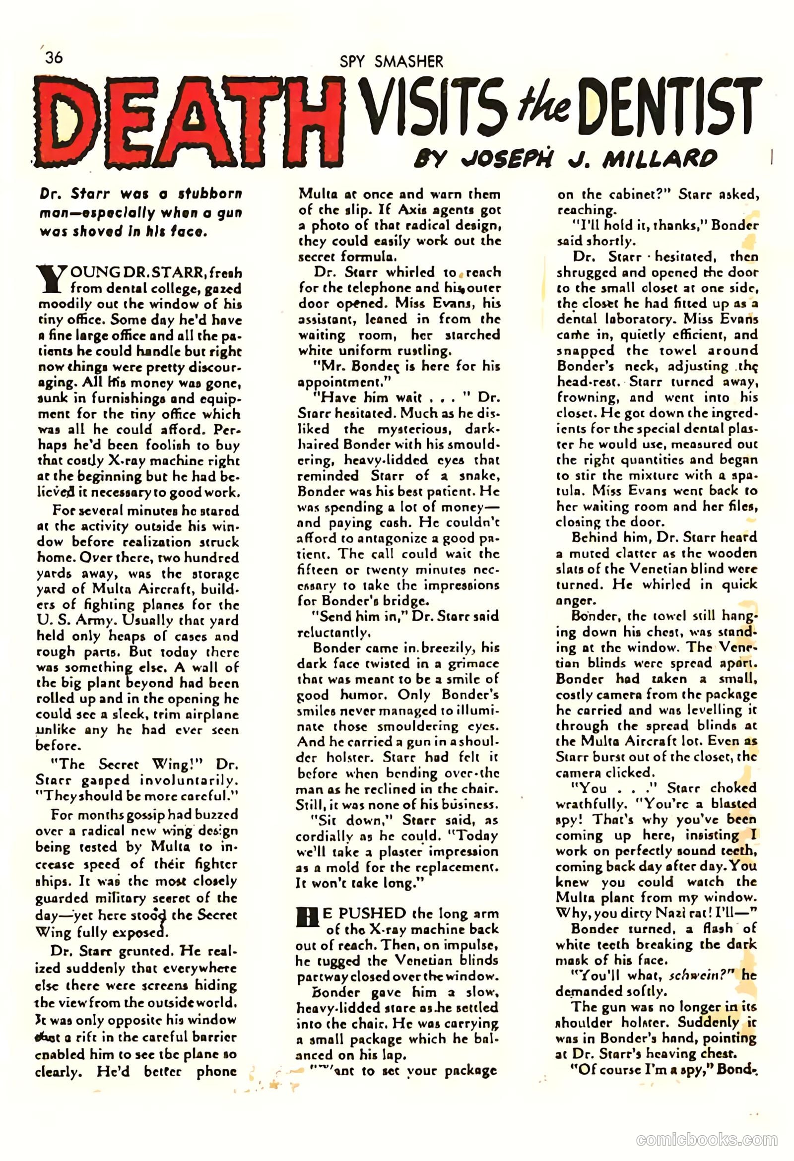 Spy Smasher #7 — page 36 of 69