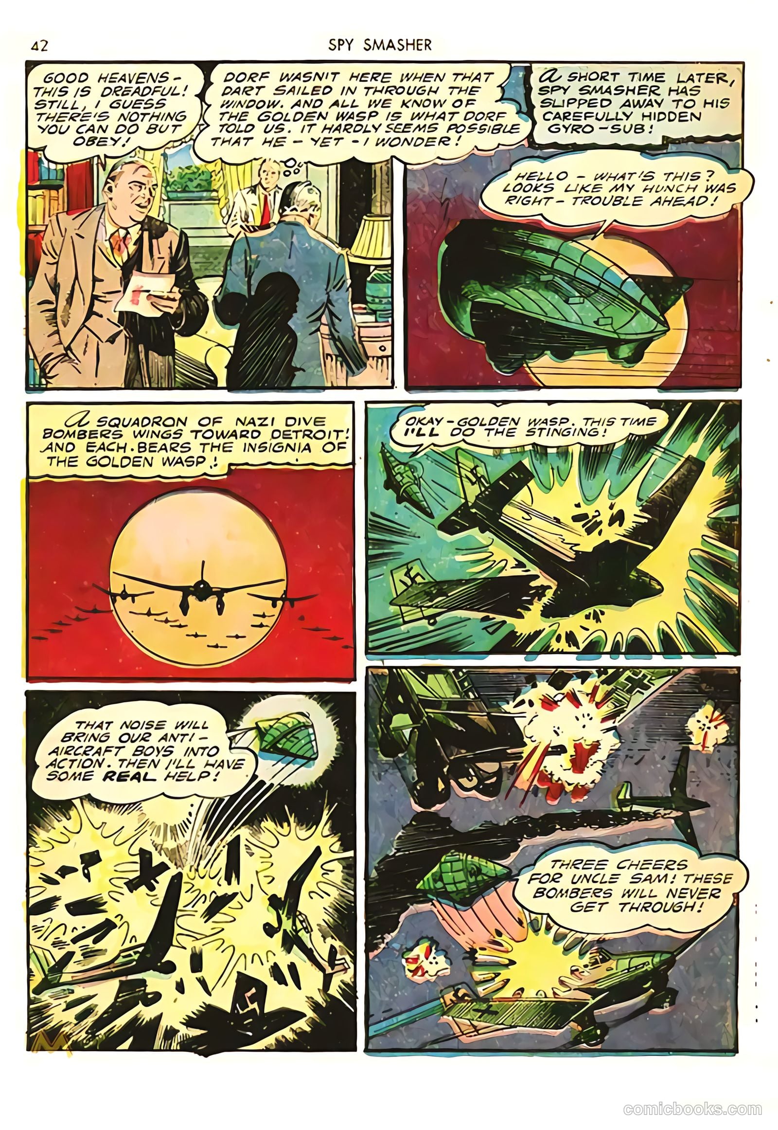 Spy Smasher #7 — page 42 of 69