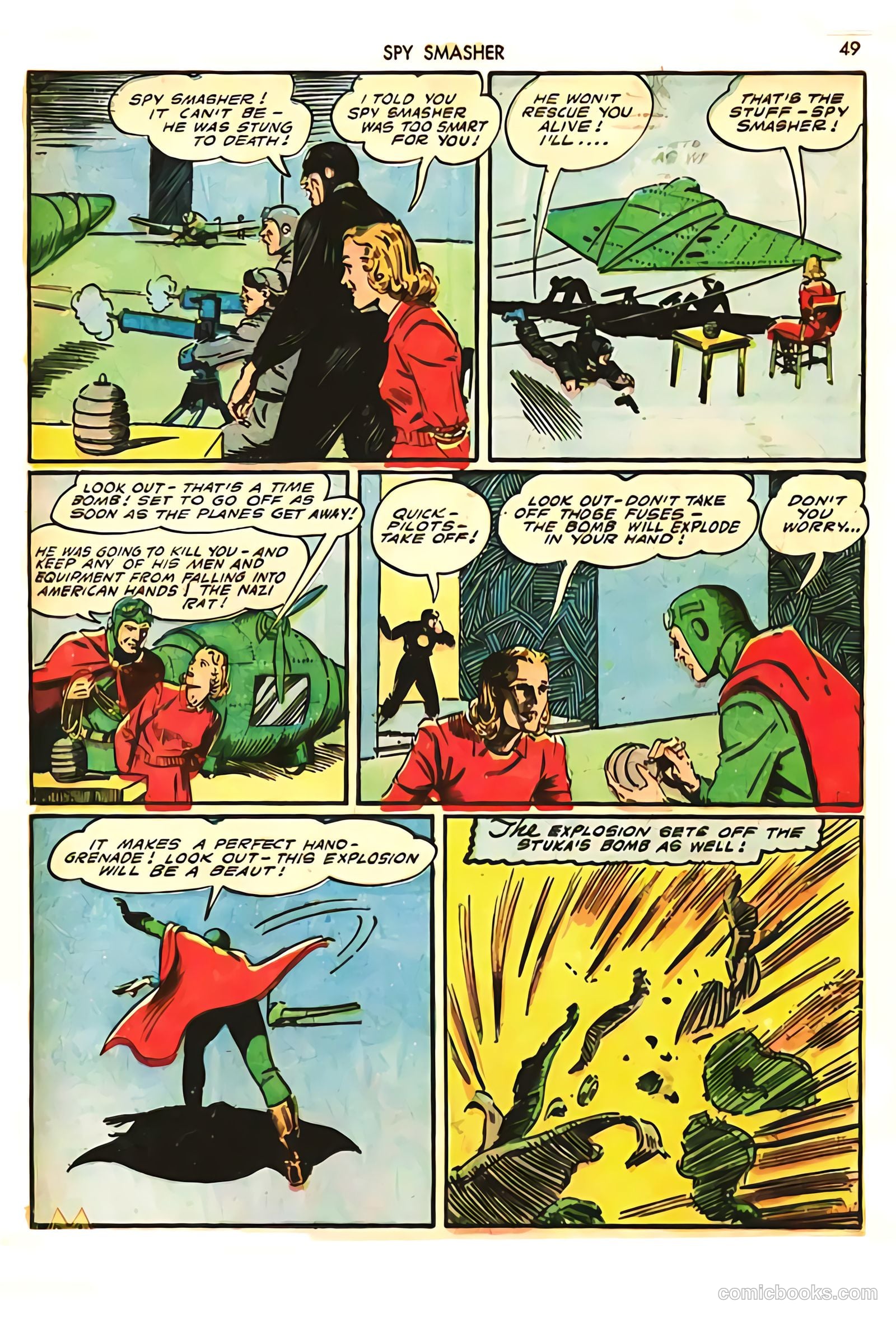 Spy Smasher #7 — page 49 of 69