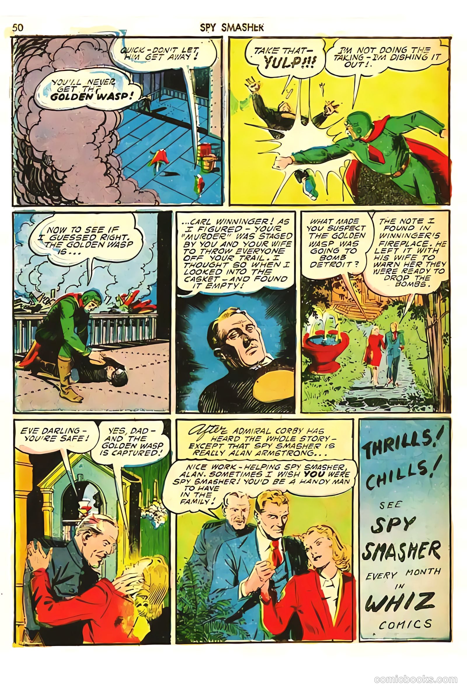 Spy Smasher #7 — page 50 of 69