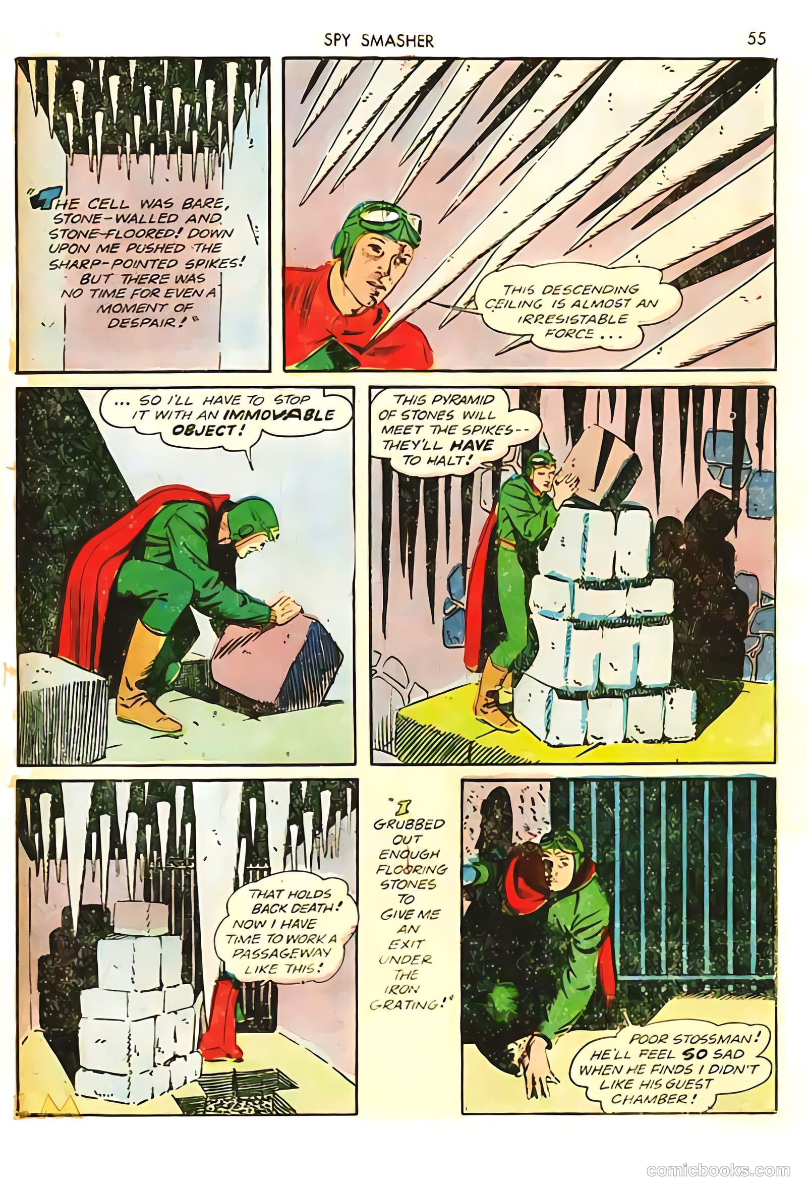 Spy Smasher #7 — page 55 of 69