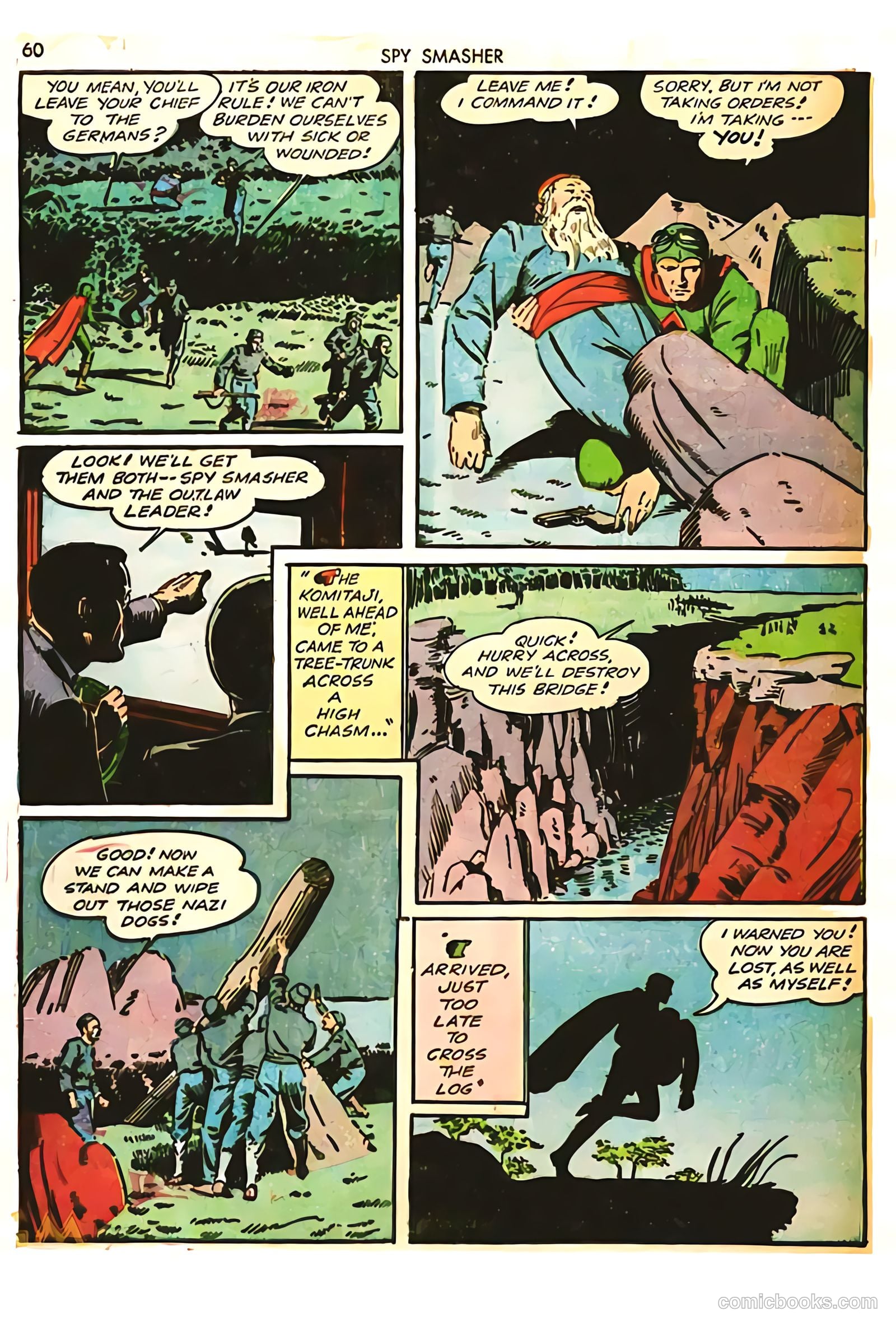 Spy Smasher #7 — page 60 of 69