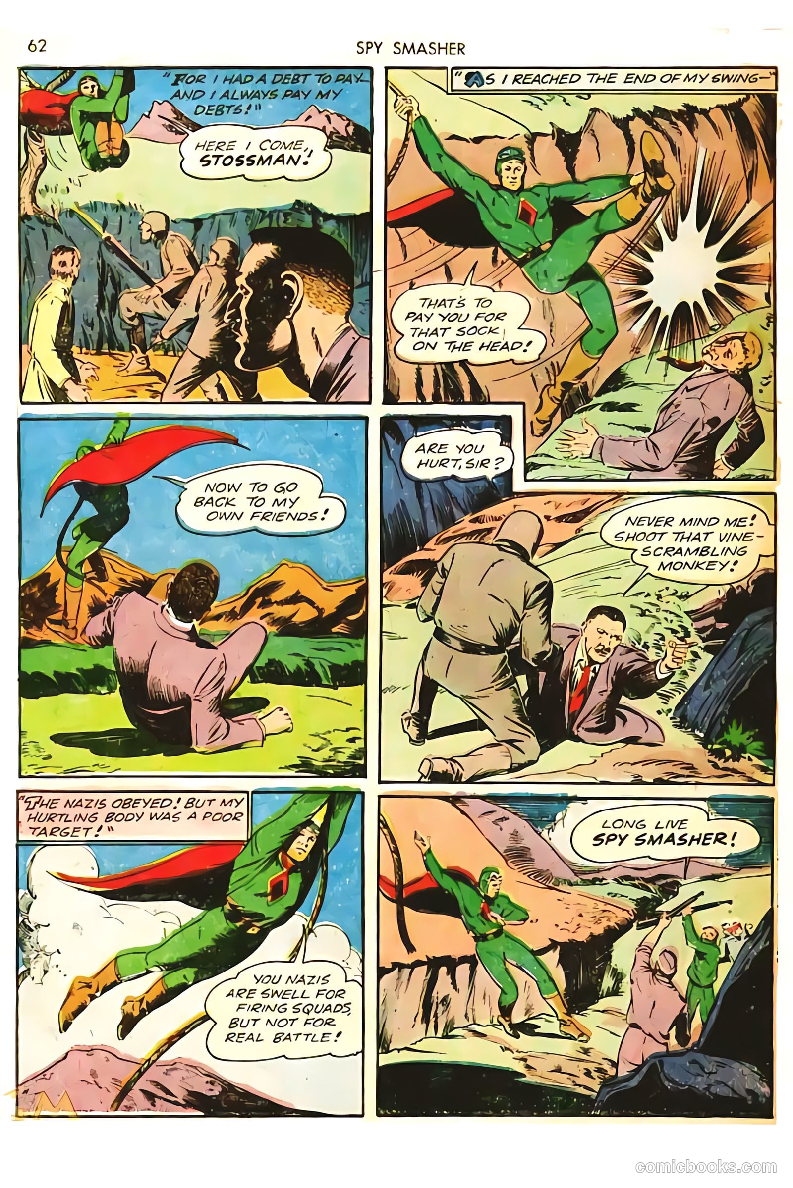 Spy Smasher #7 — page 62 of 69