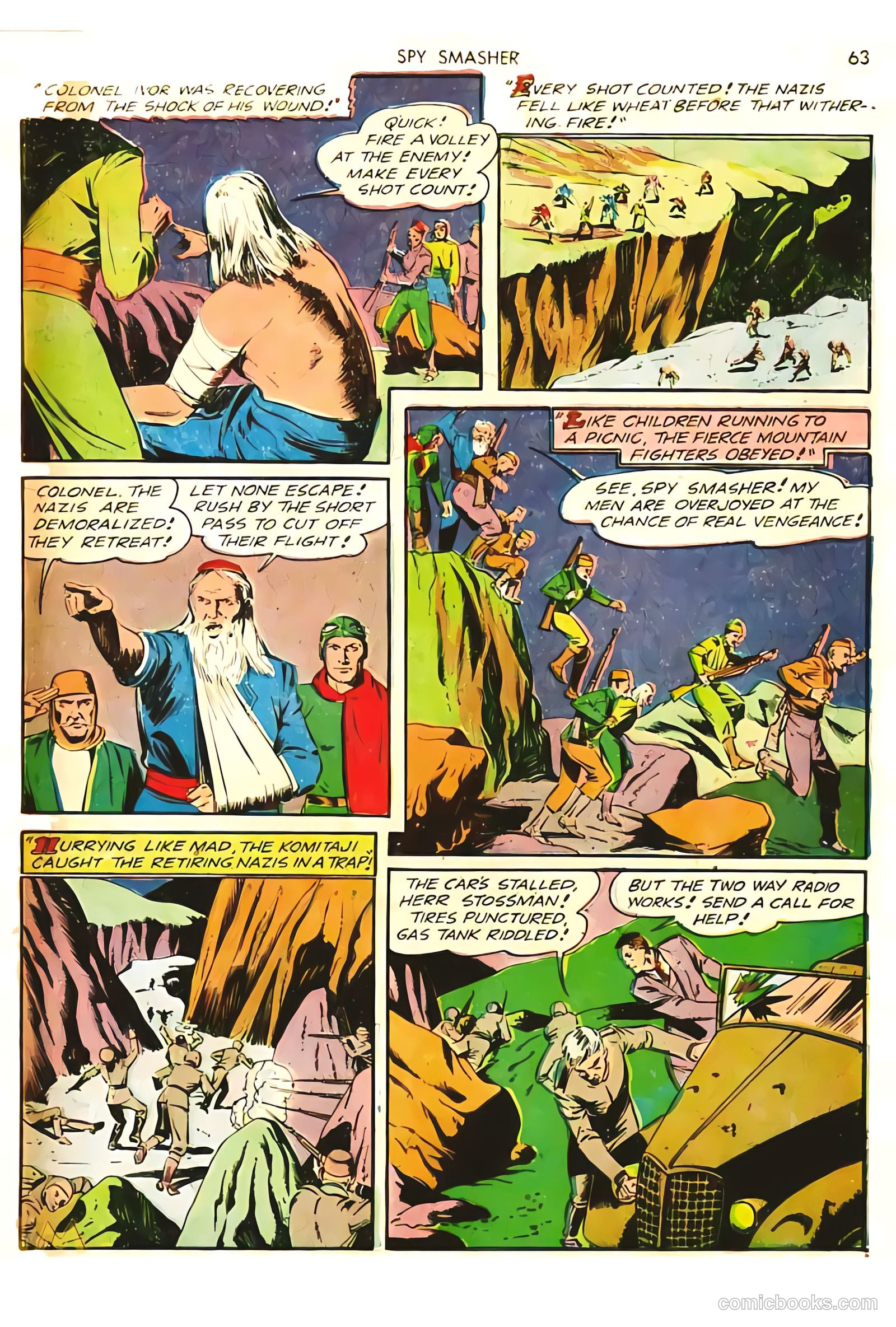 Spy Smasher #7 — page 63 of 69