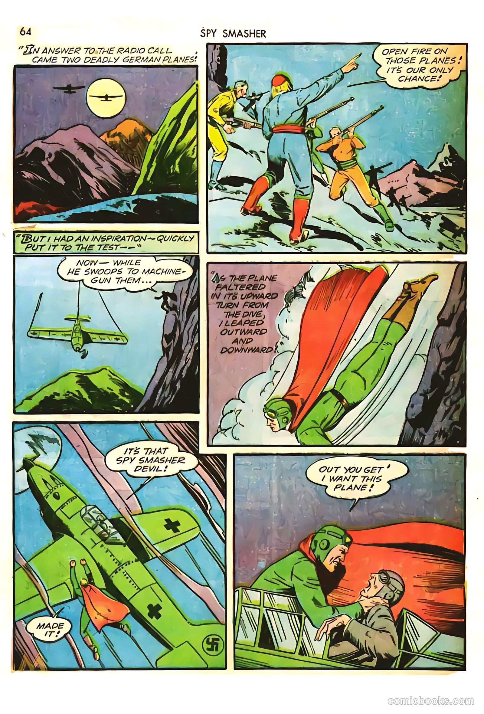 Spy Smasher #7 — page 64 of 69