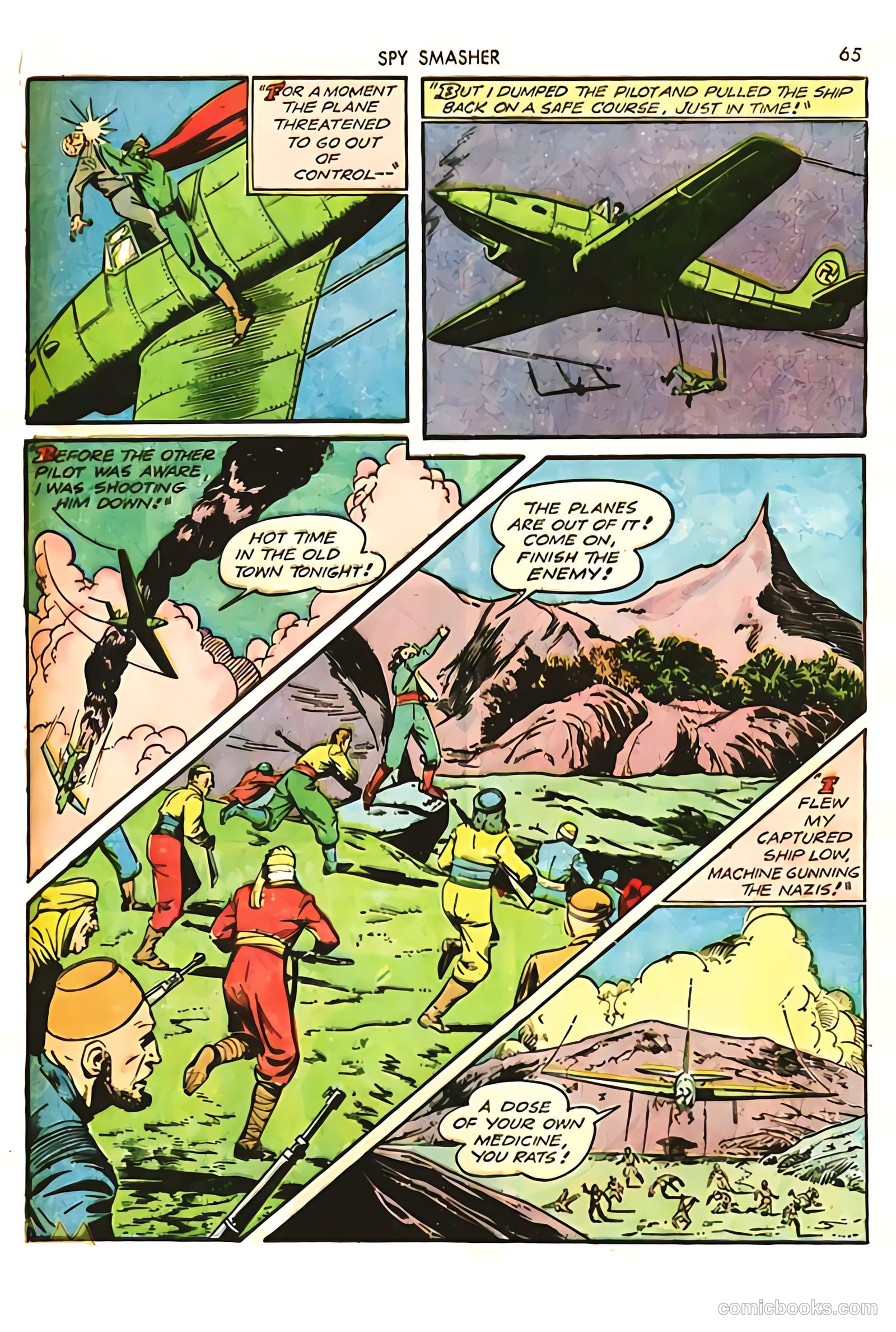 Spy Smasher #7 — page 65 of 69