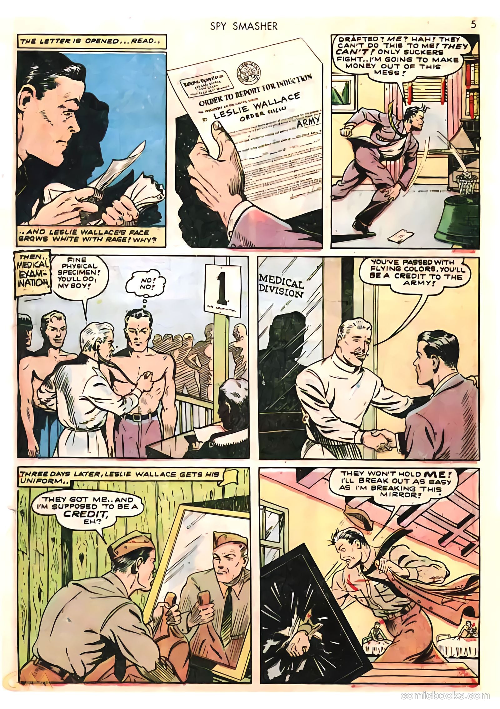 Spy Smasher #8 — page 5 of 69