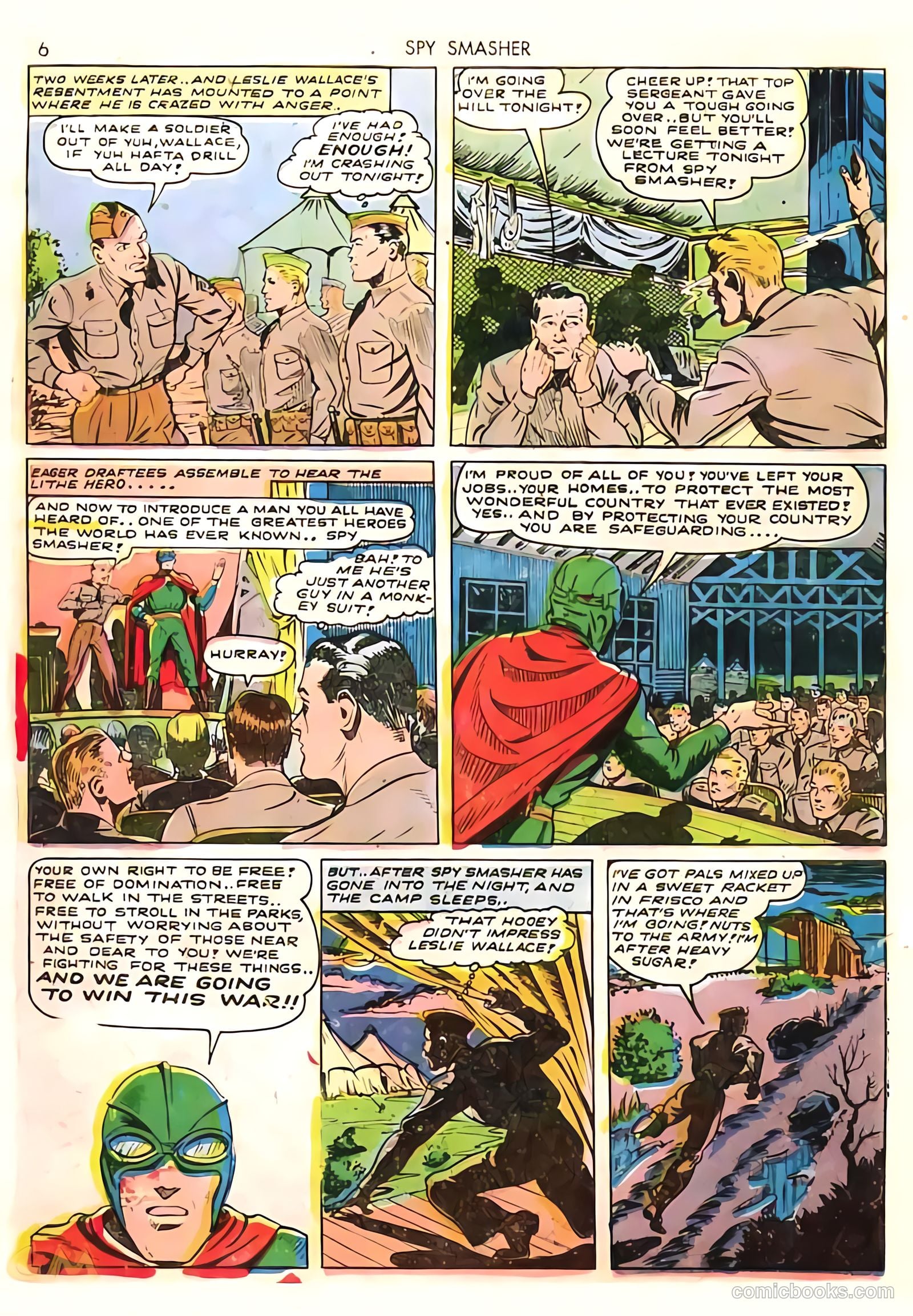 Spy Smasher #8 — page 6 of 69