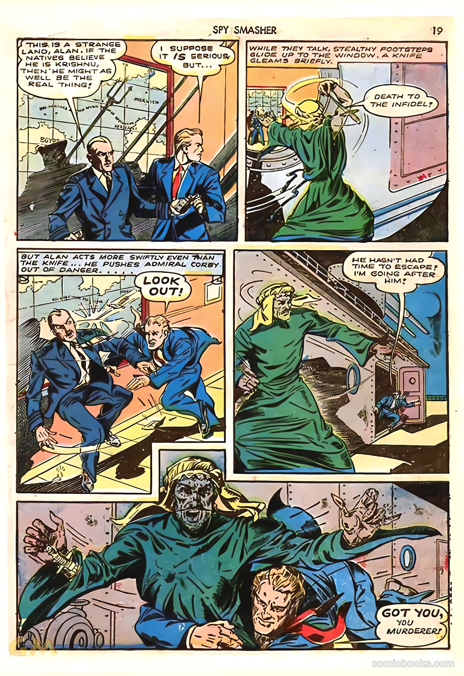 Spy Smasher #8 — page 19 of 69