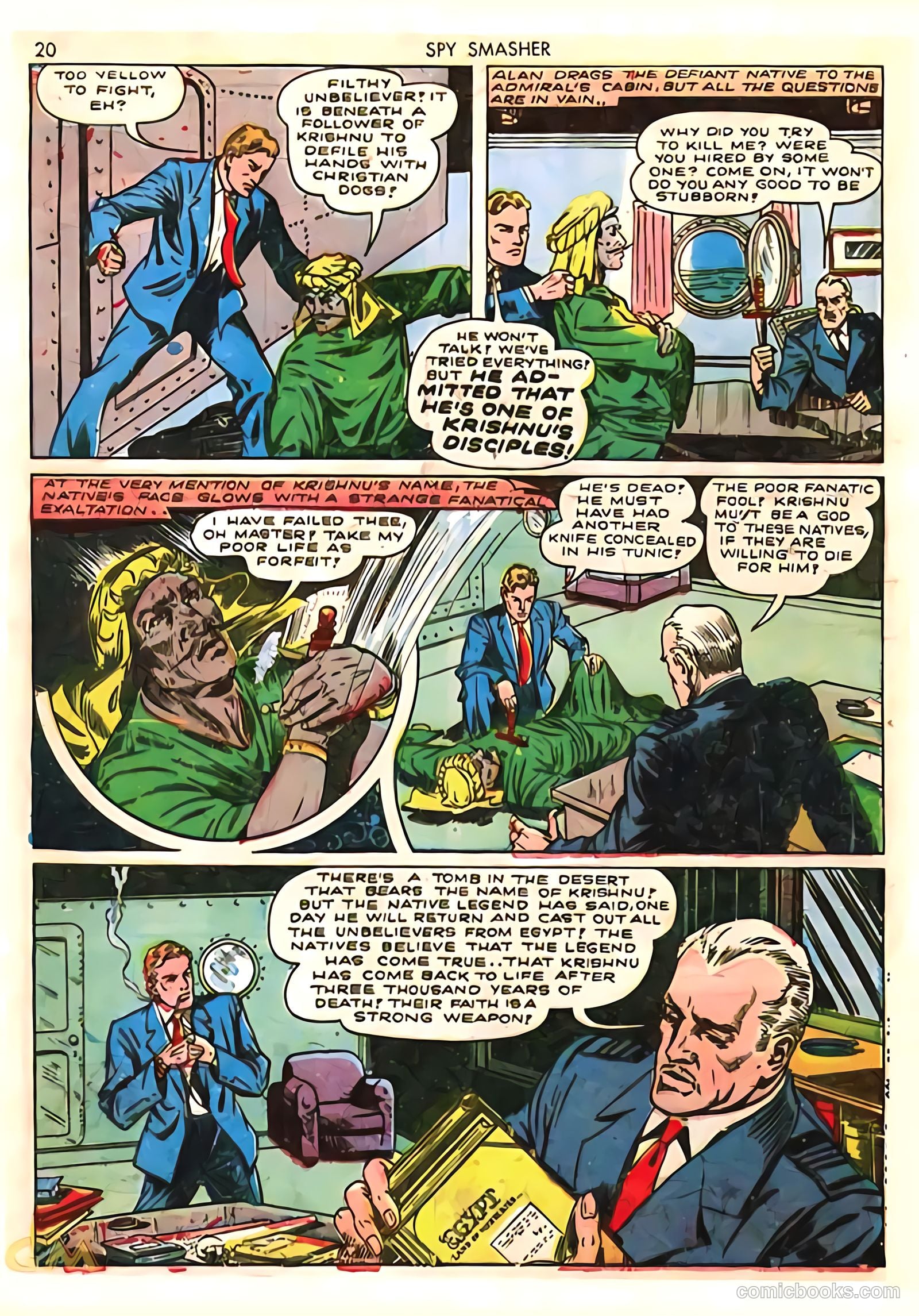 Spy Smasher #8 — page 20 of 69