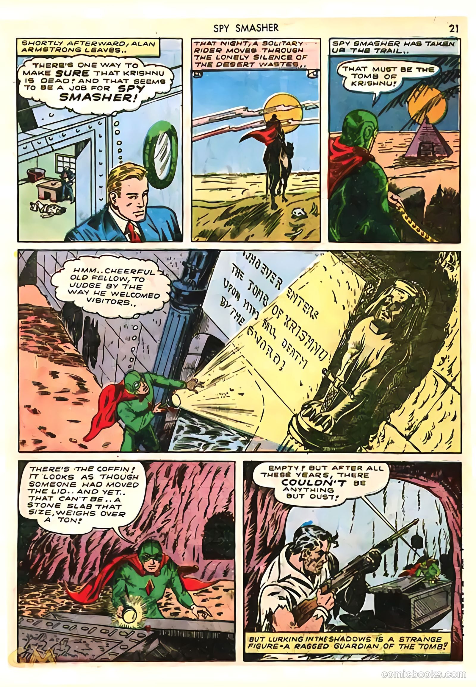 Spy Smasher #8 — page 21 of 69