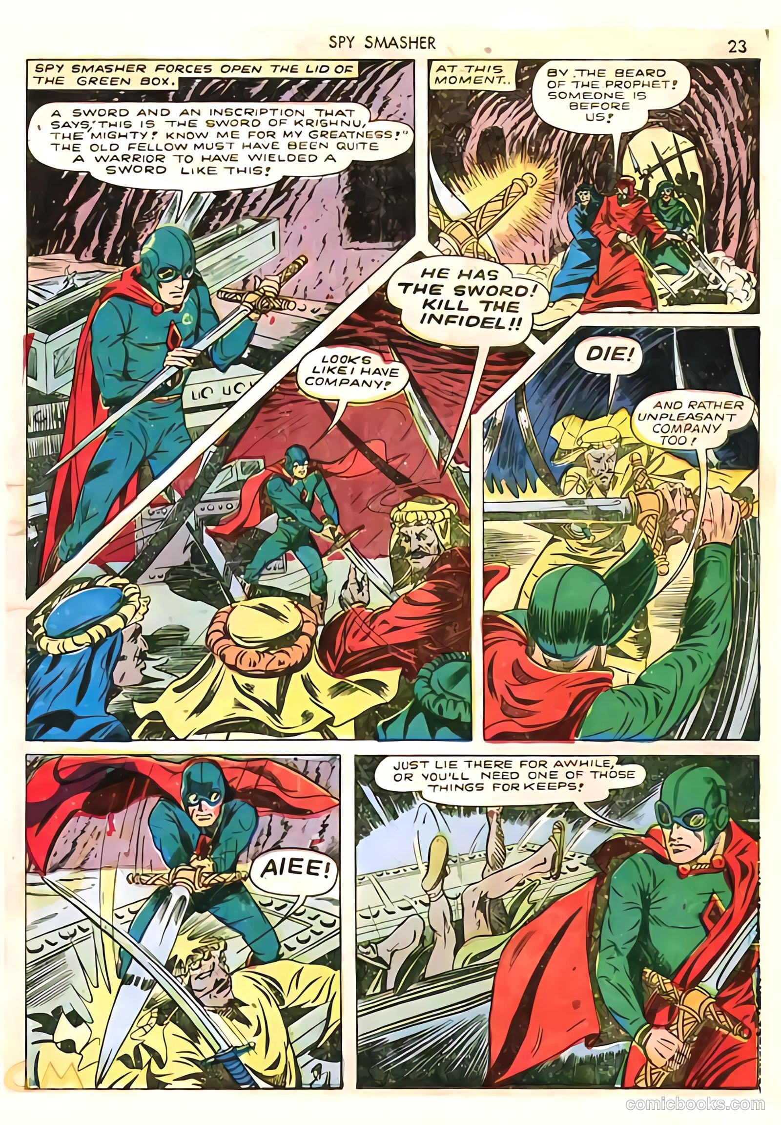 Spy Smasher #8 — page 23 of 69