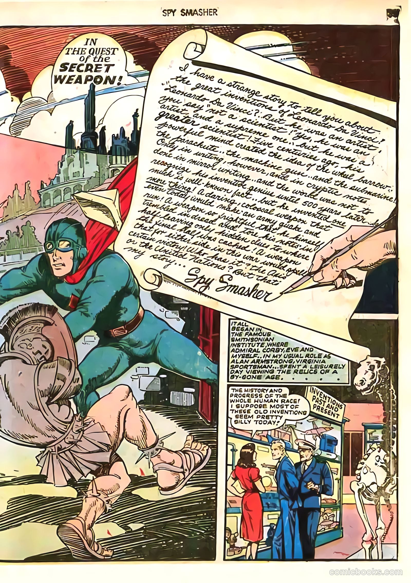 Spy Smasher #8 — page 35 of 69