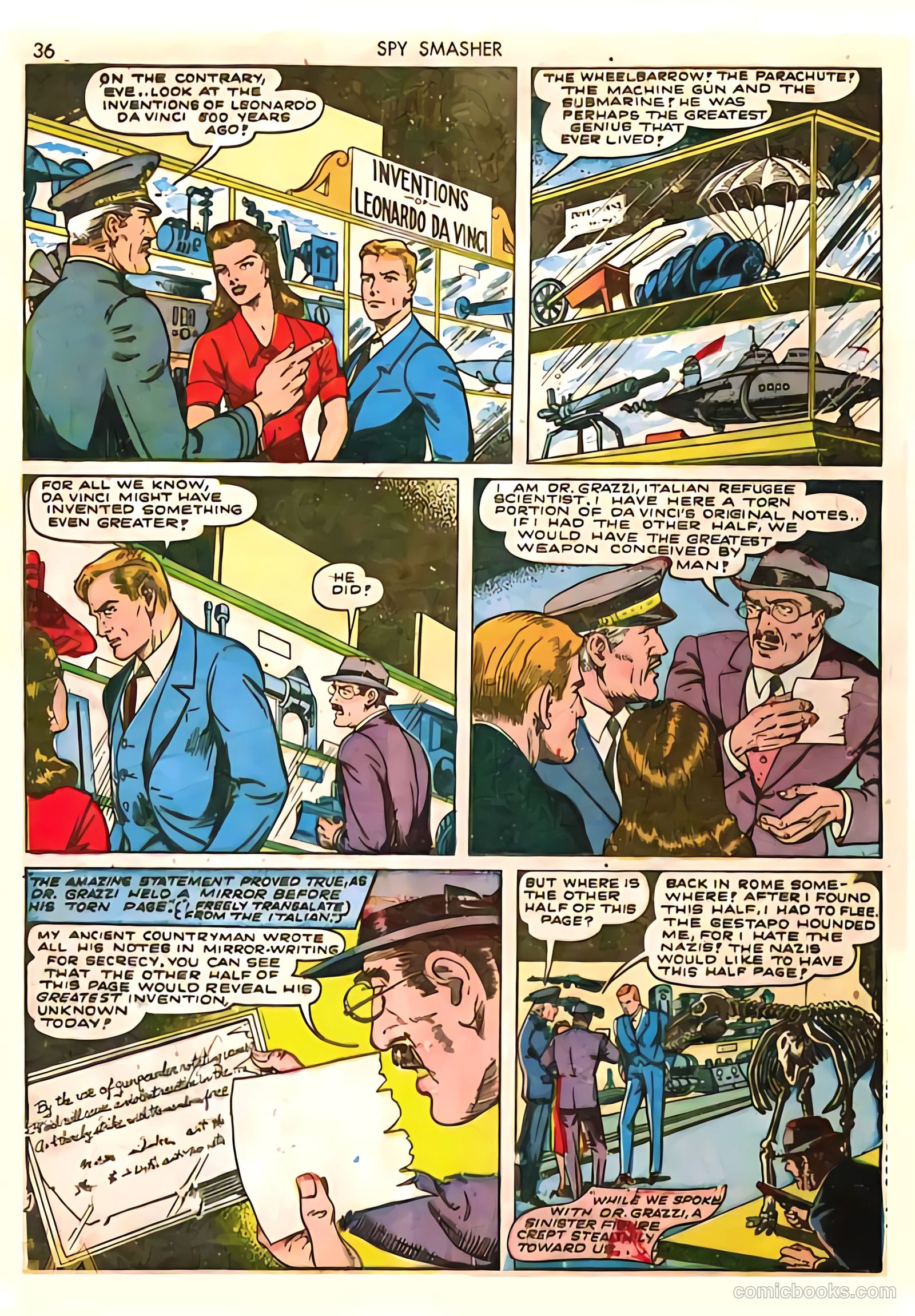 Spy Smasher #8 — page 36 of 69