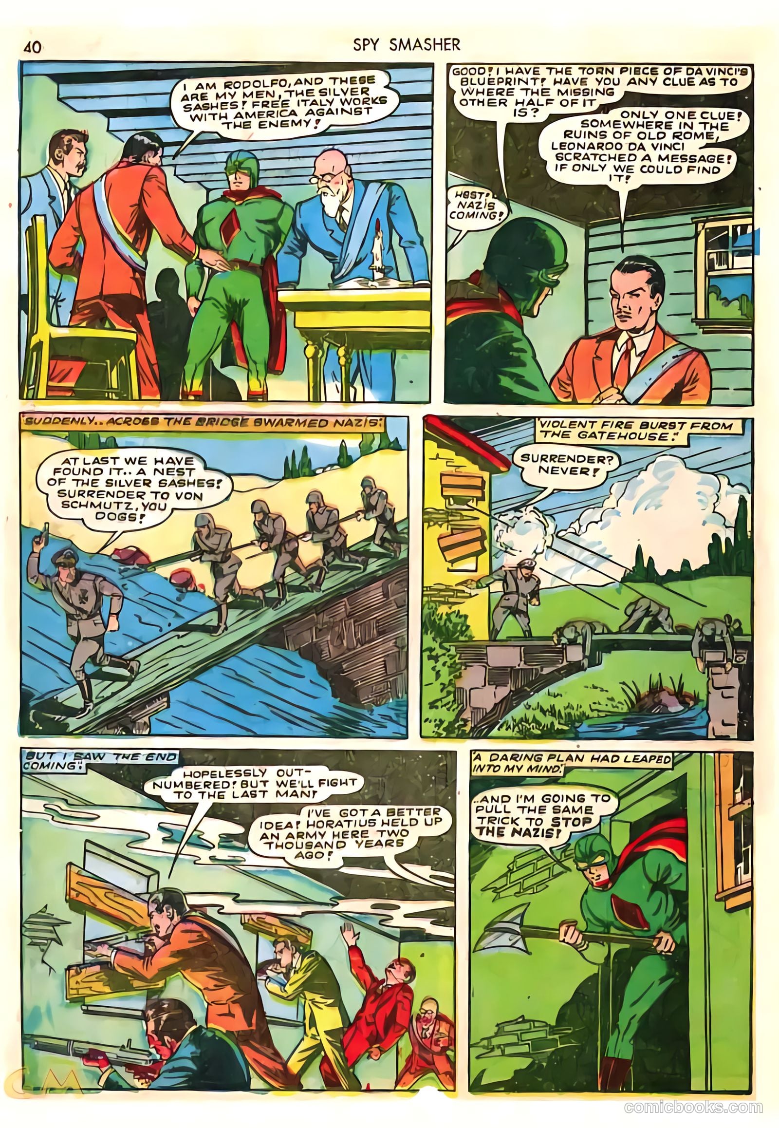 Spy Smasher #8 — page 40 of 69