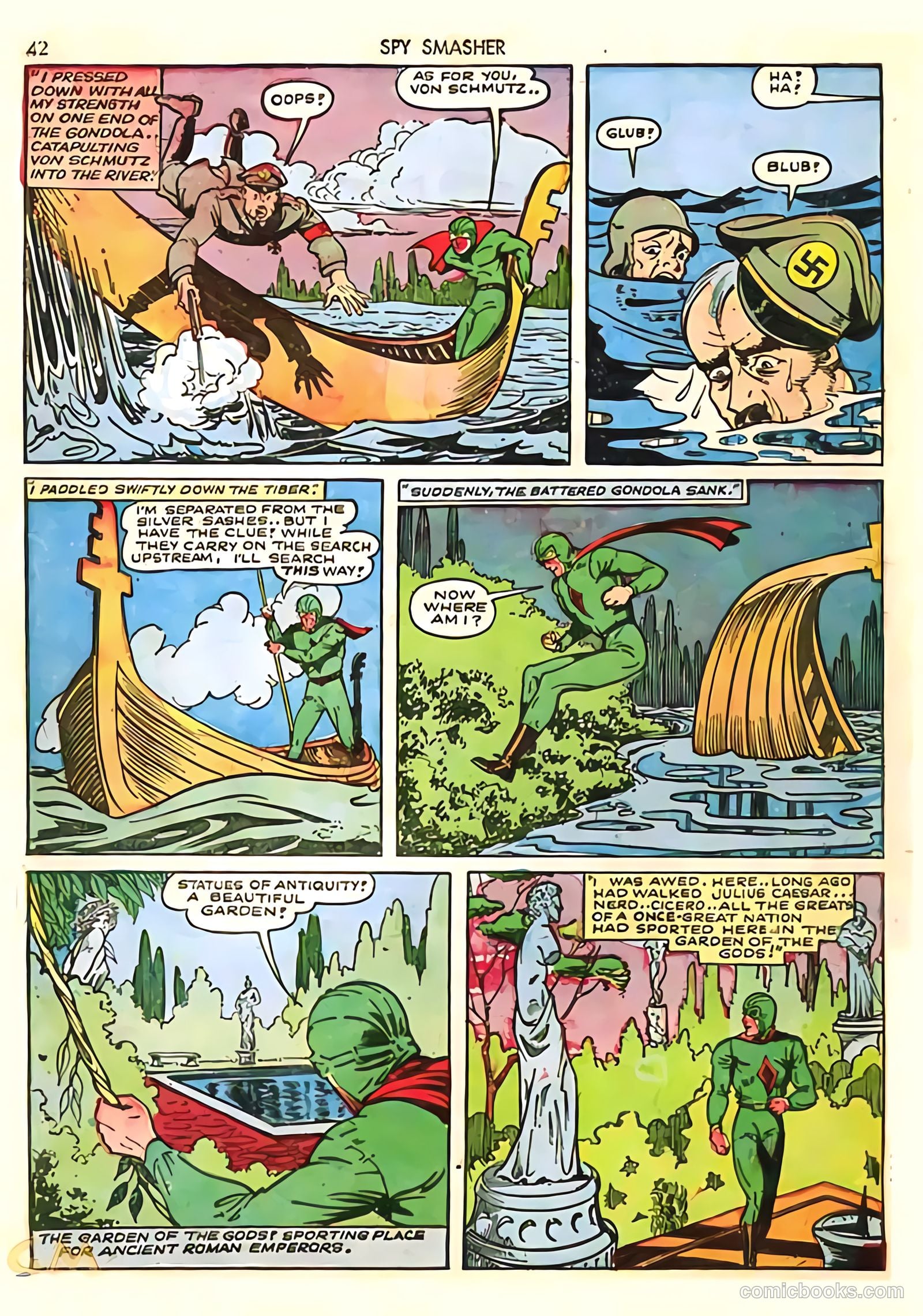 Spy Smasher #8 — page 42 of 69