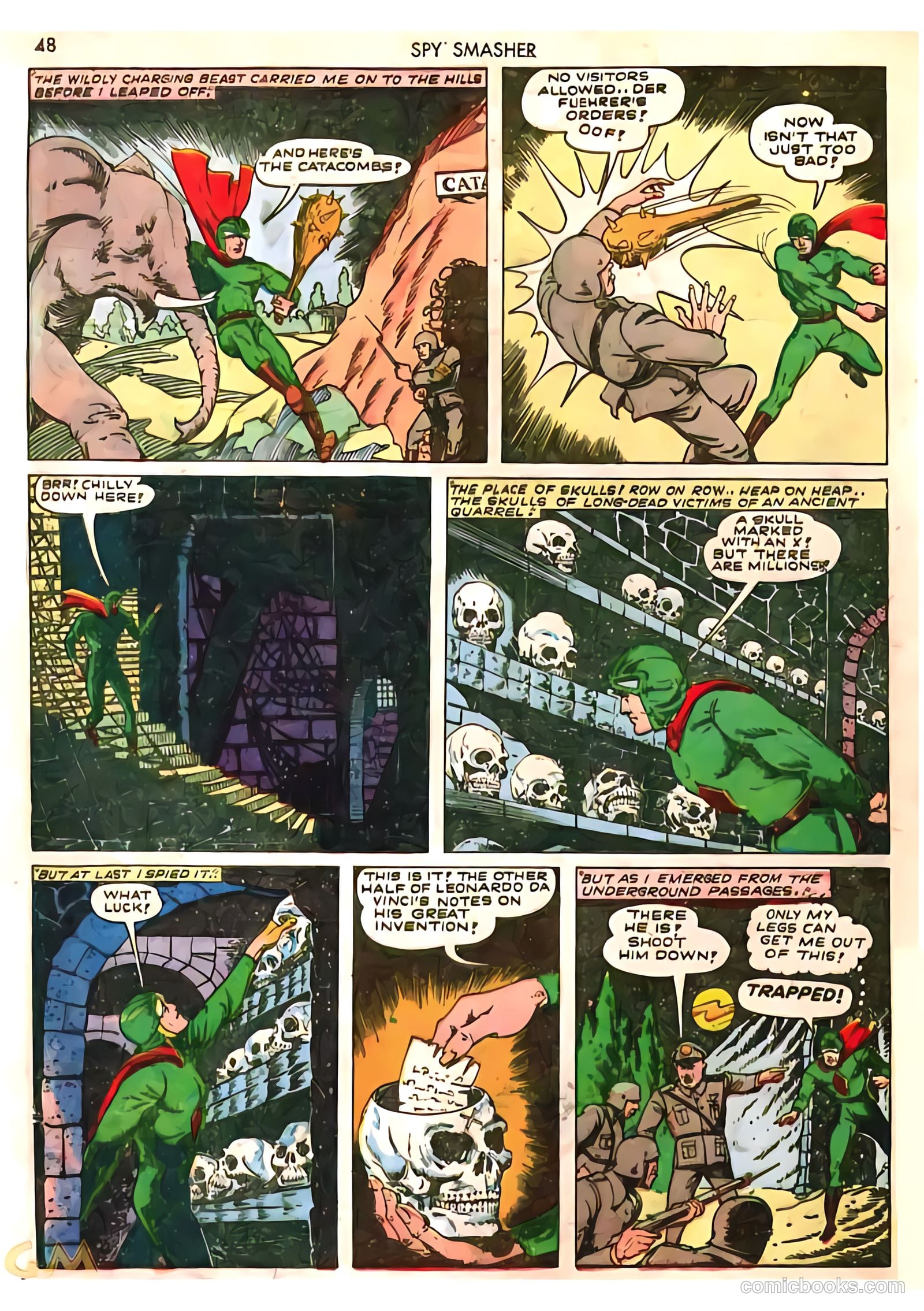 Spy Smasher #8 — page 48 of 69