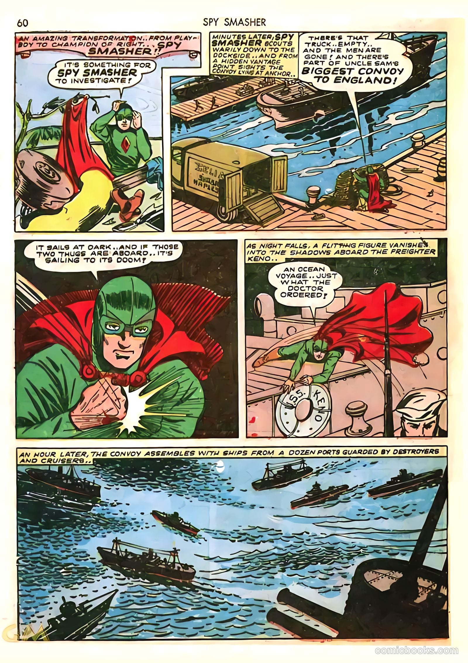 Spy Smasher #8 — page 60 of 69
