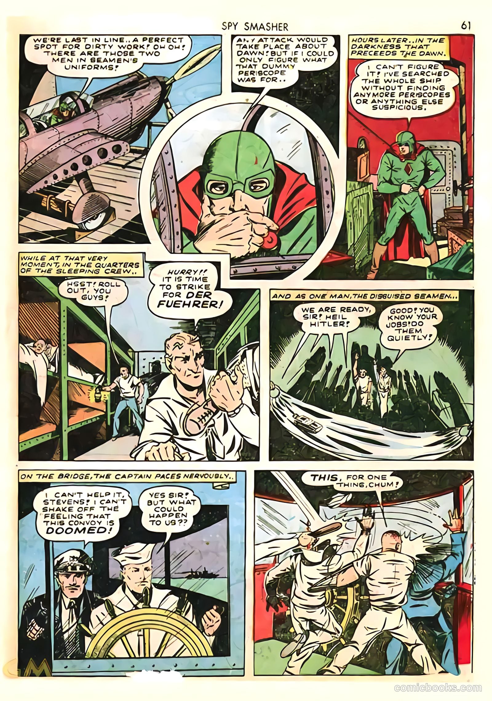 Spy Smasher #8 — page 61 of 69