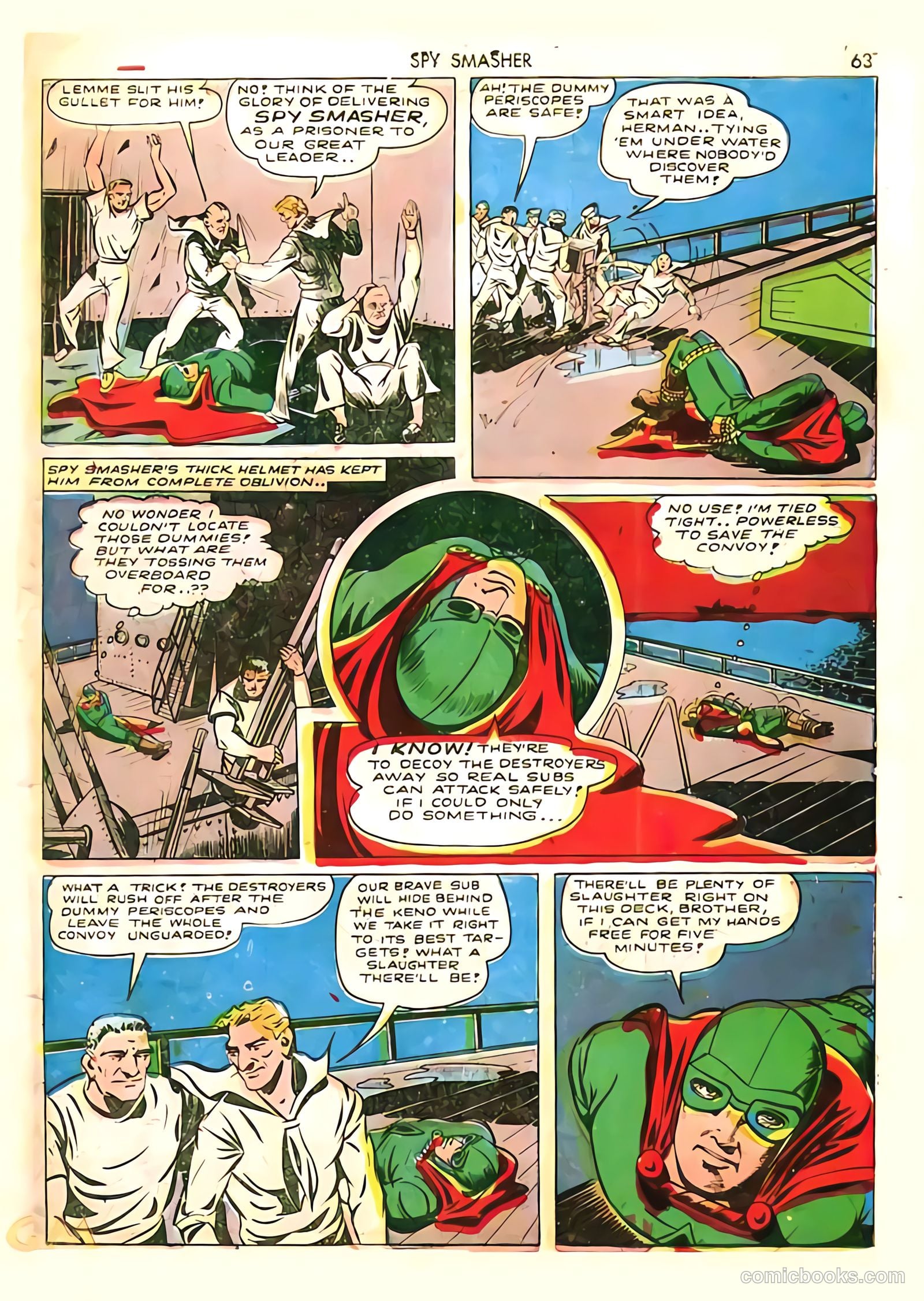 Spy Smasher #8 — page 63 of 69