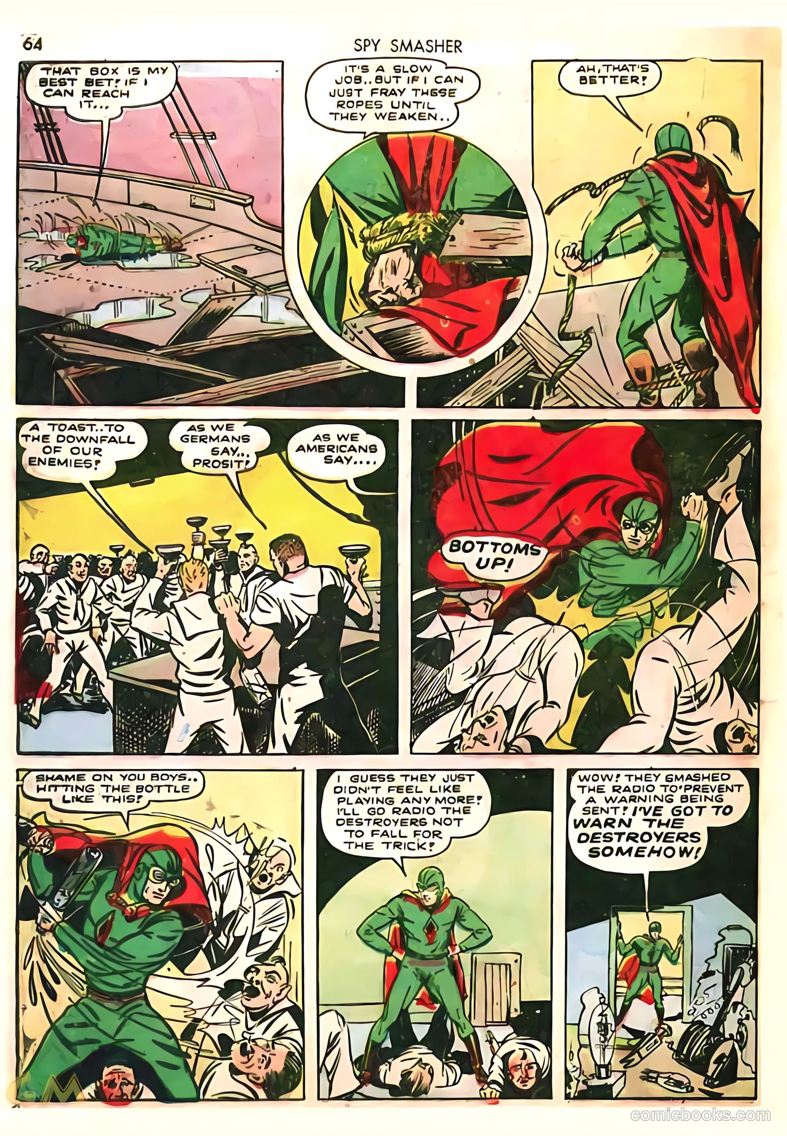 Spy Smasher #8 — page 64 of 69