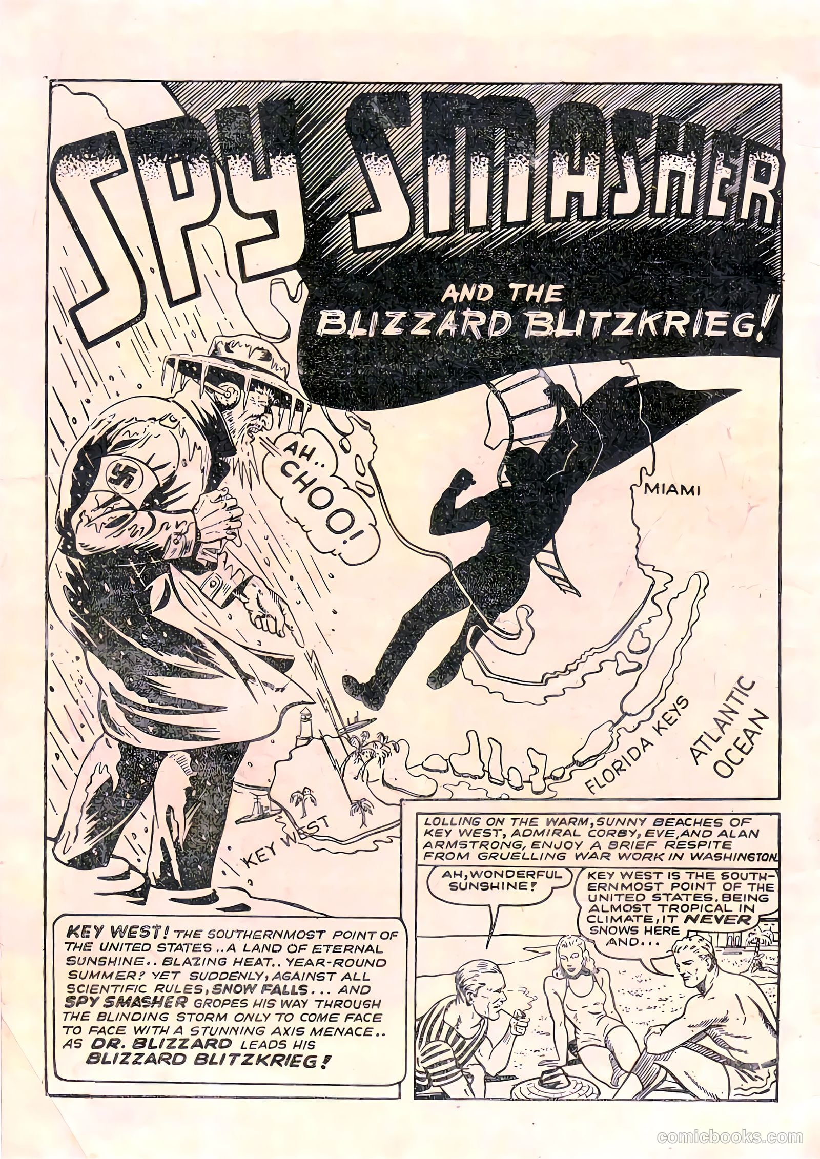Spy Smasher #9 — page 2 of 21