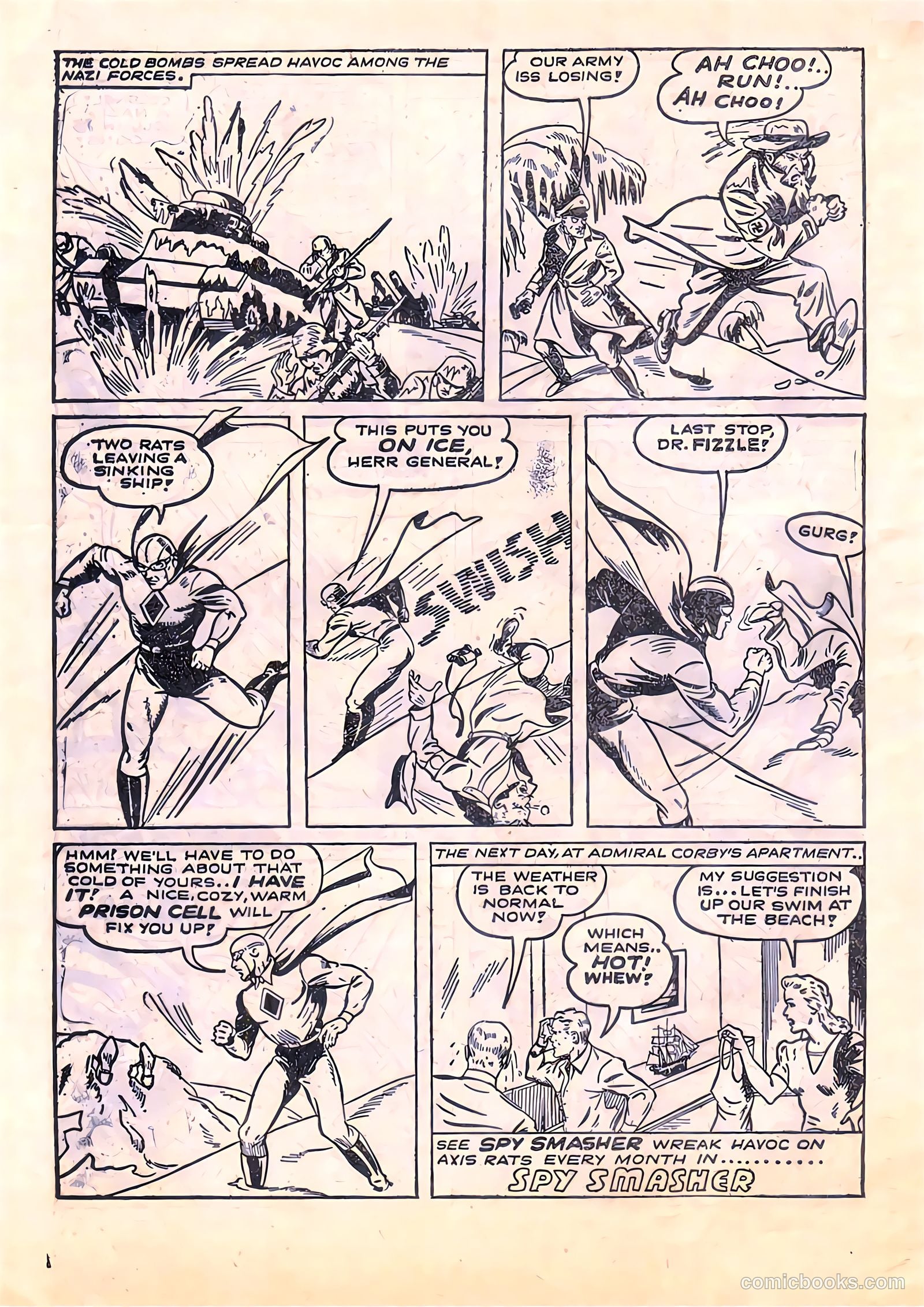 Spy Smasher #9 — page 14 of 21