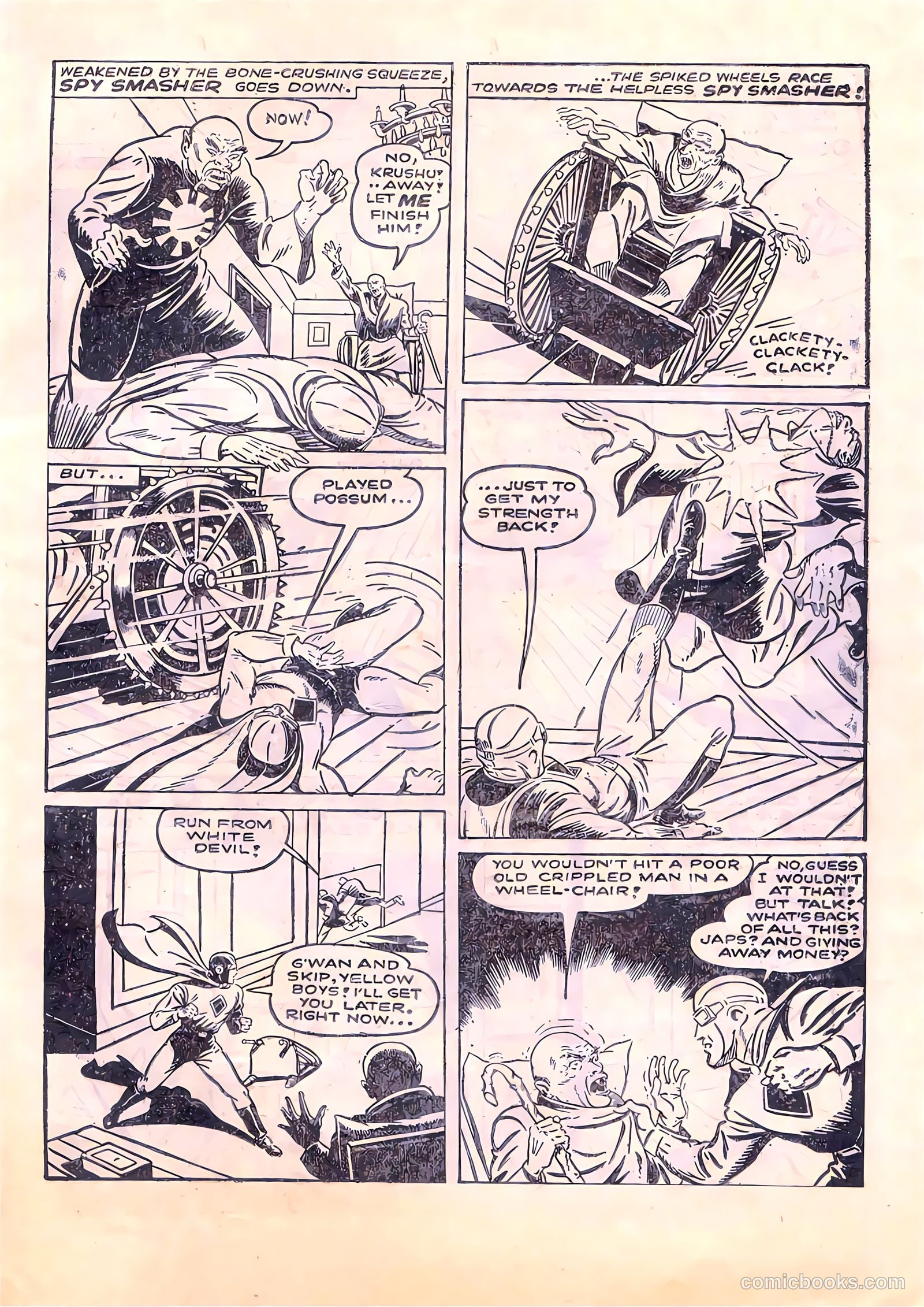 Spy Smasher #9 — page 21 of 21
