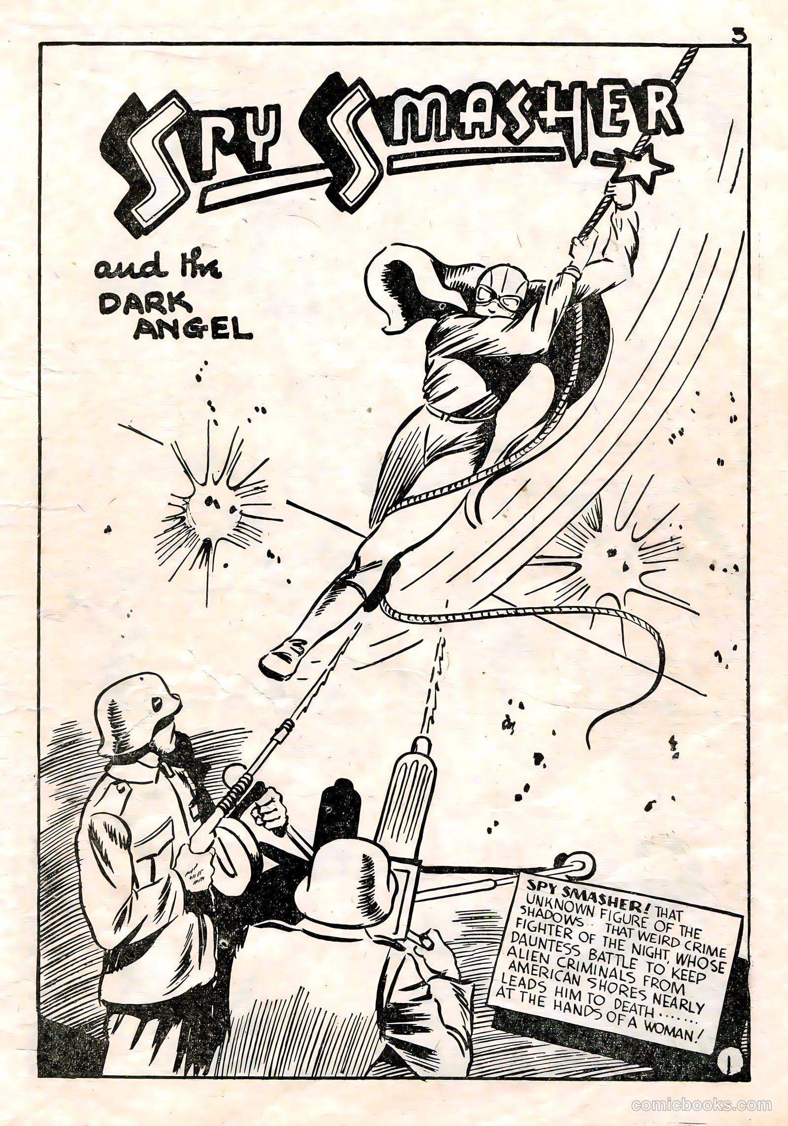 Spy Smasher Comics #1 — page 2 of 58