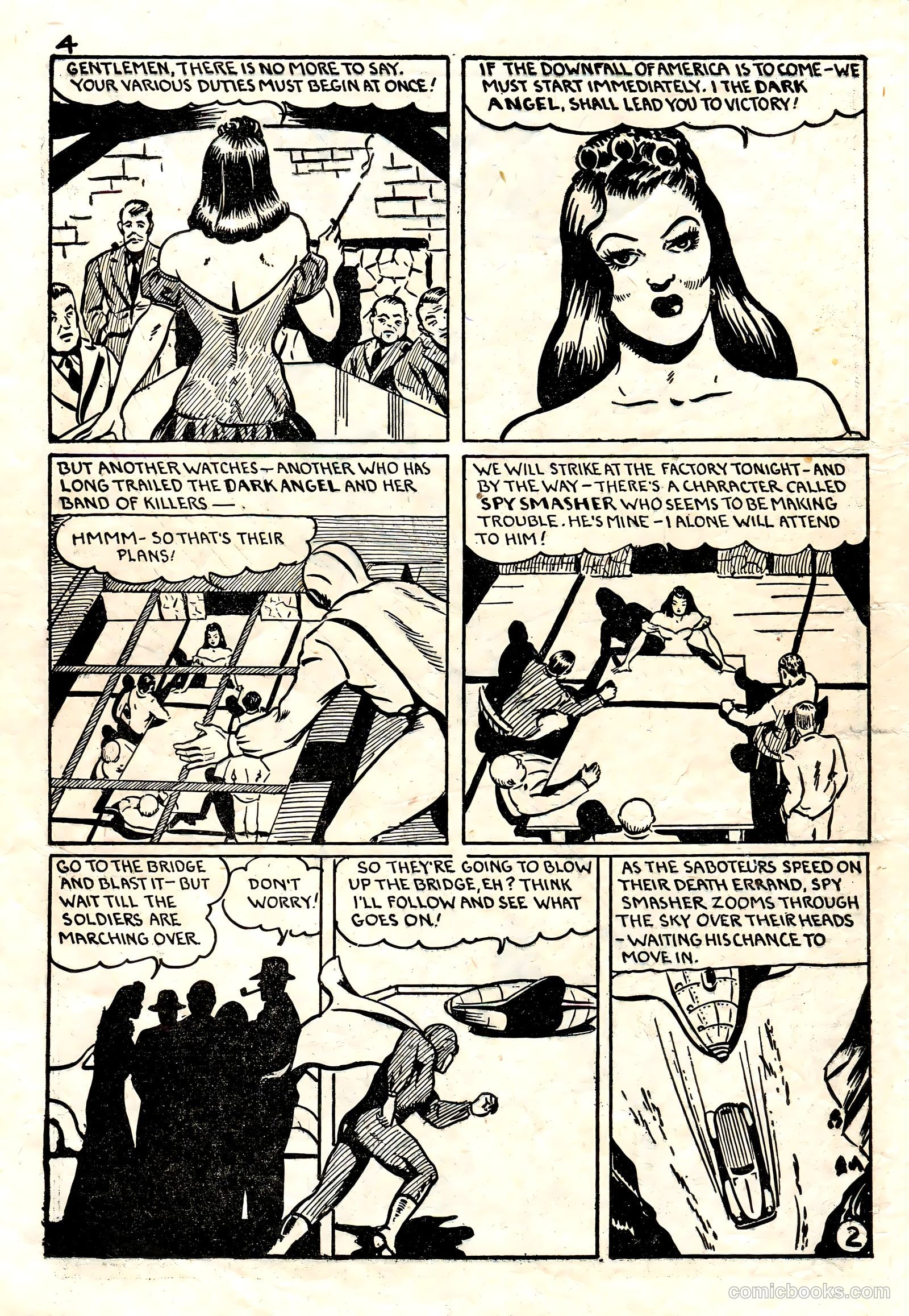 Spy Smasher Comics #1 — page 3 of 58