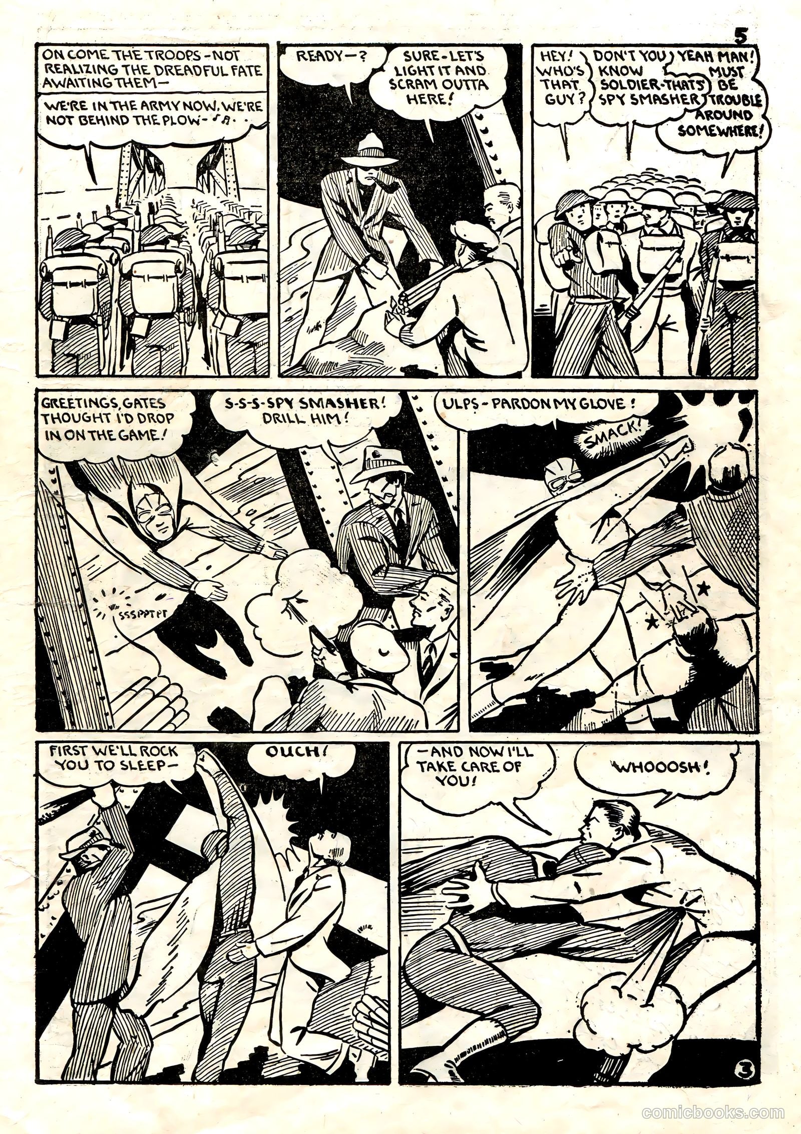 Spy Smasher Comics #1 — page 4 of 58