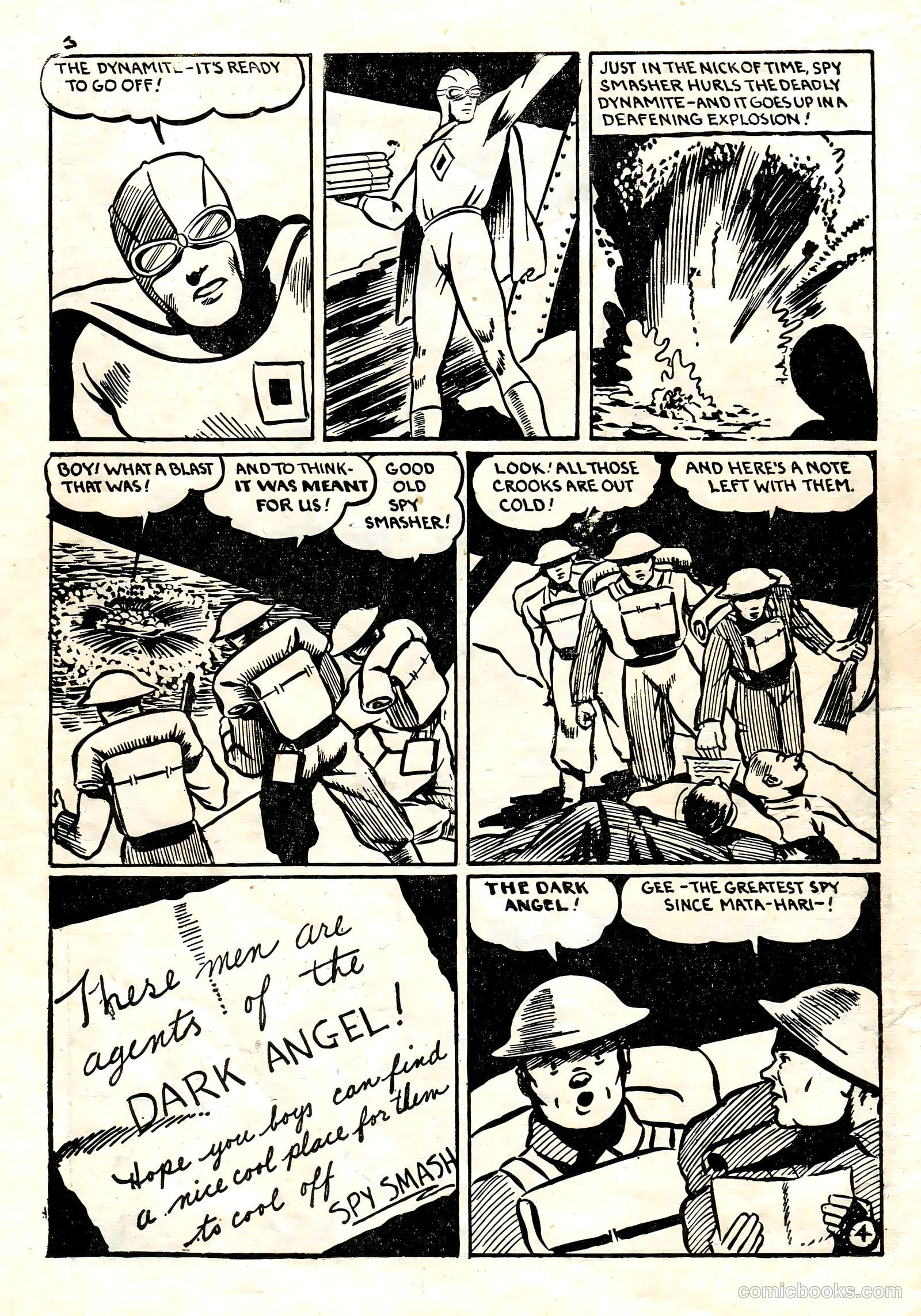 Spy Smasher Comics #1 — page 5 of 58