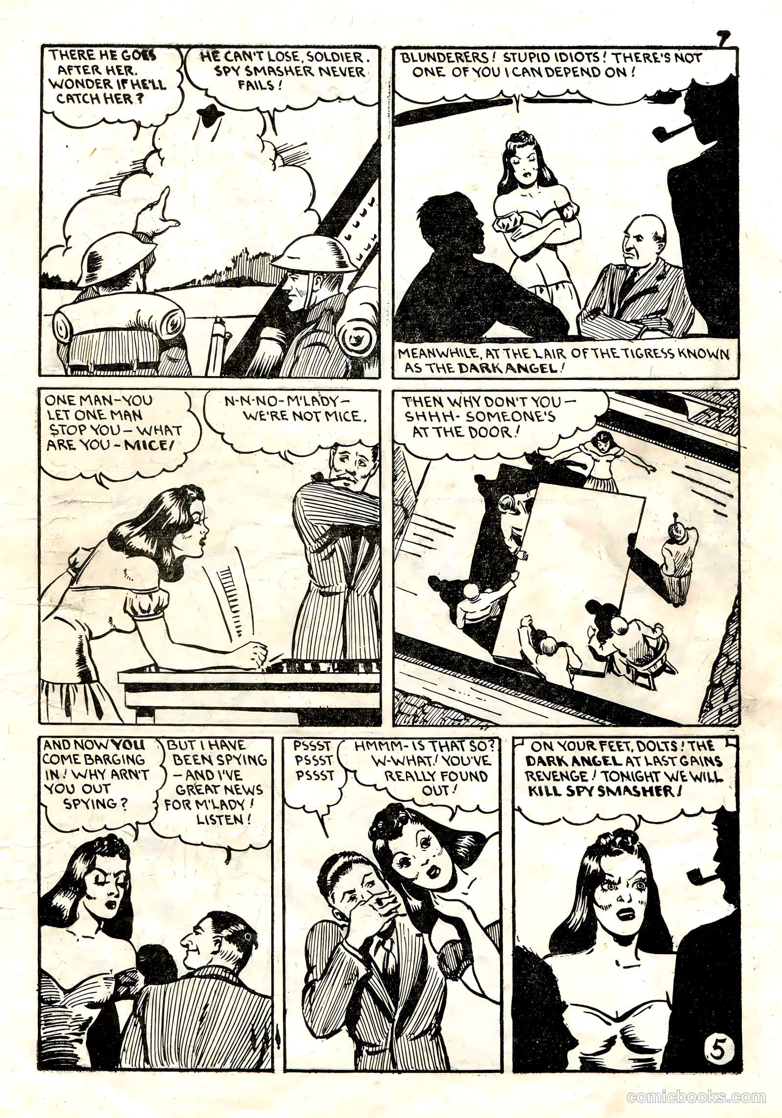 Spy Smasher Comics #1 — page 6 of 58