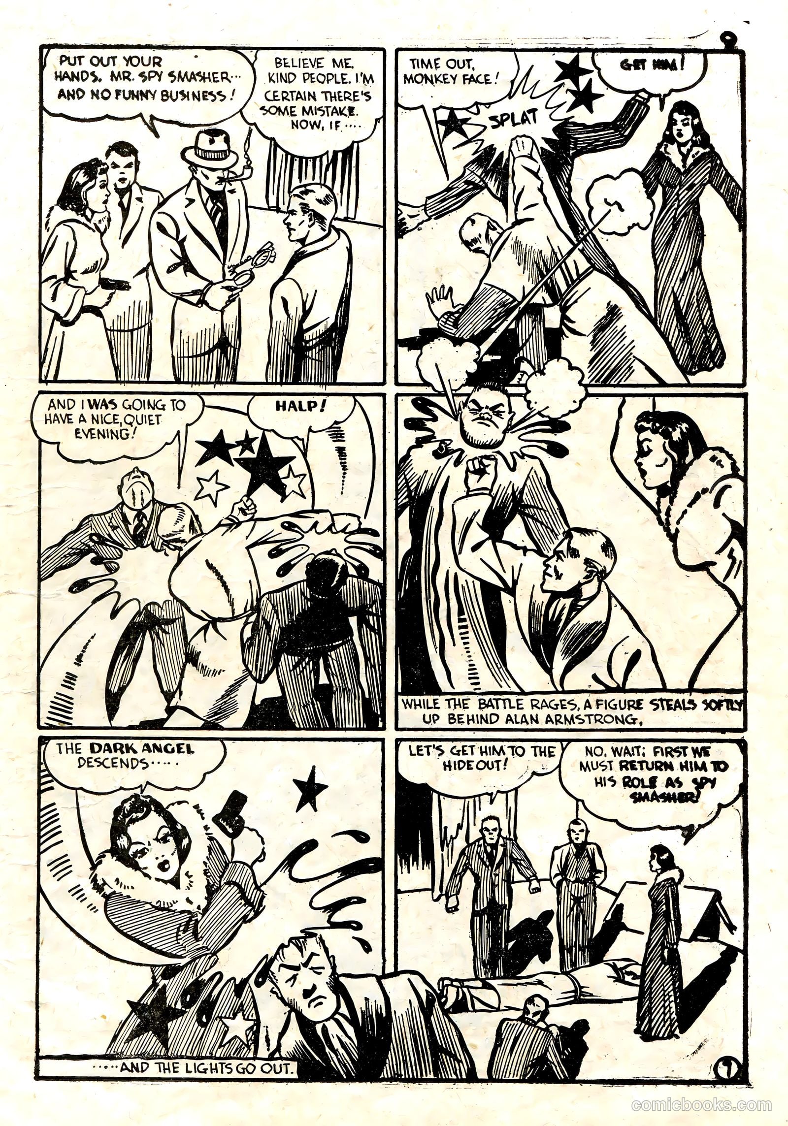 Spy Smasher Comics #1 — page 8 of 58